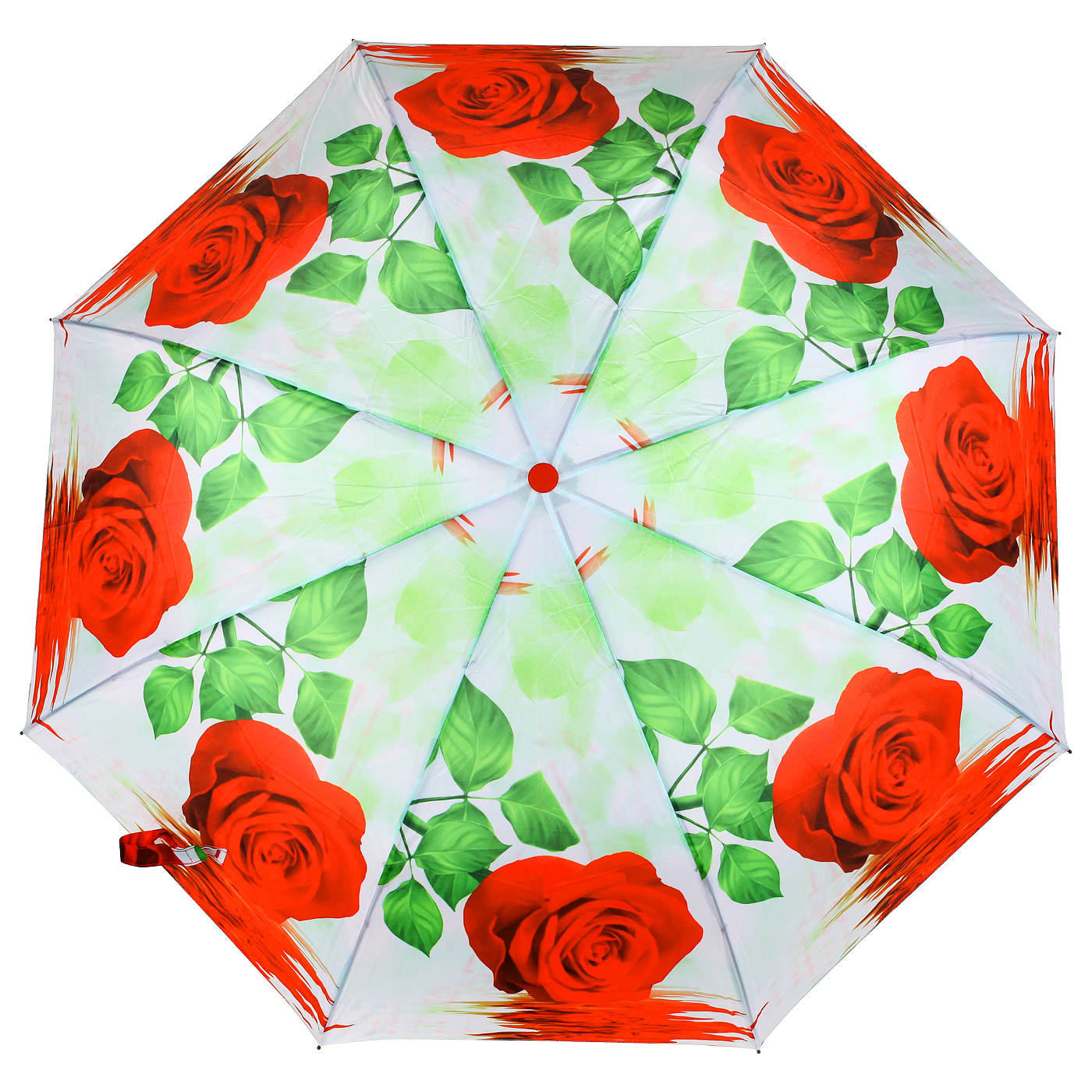 Складной зонт с принтом Raindrops 