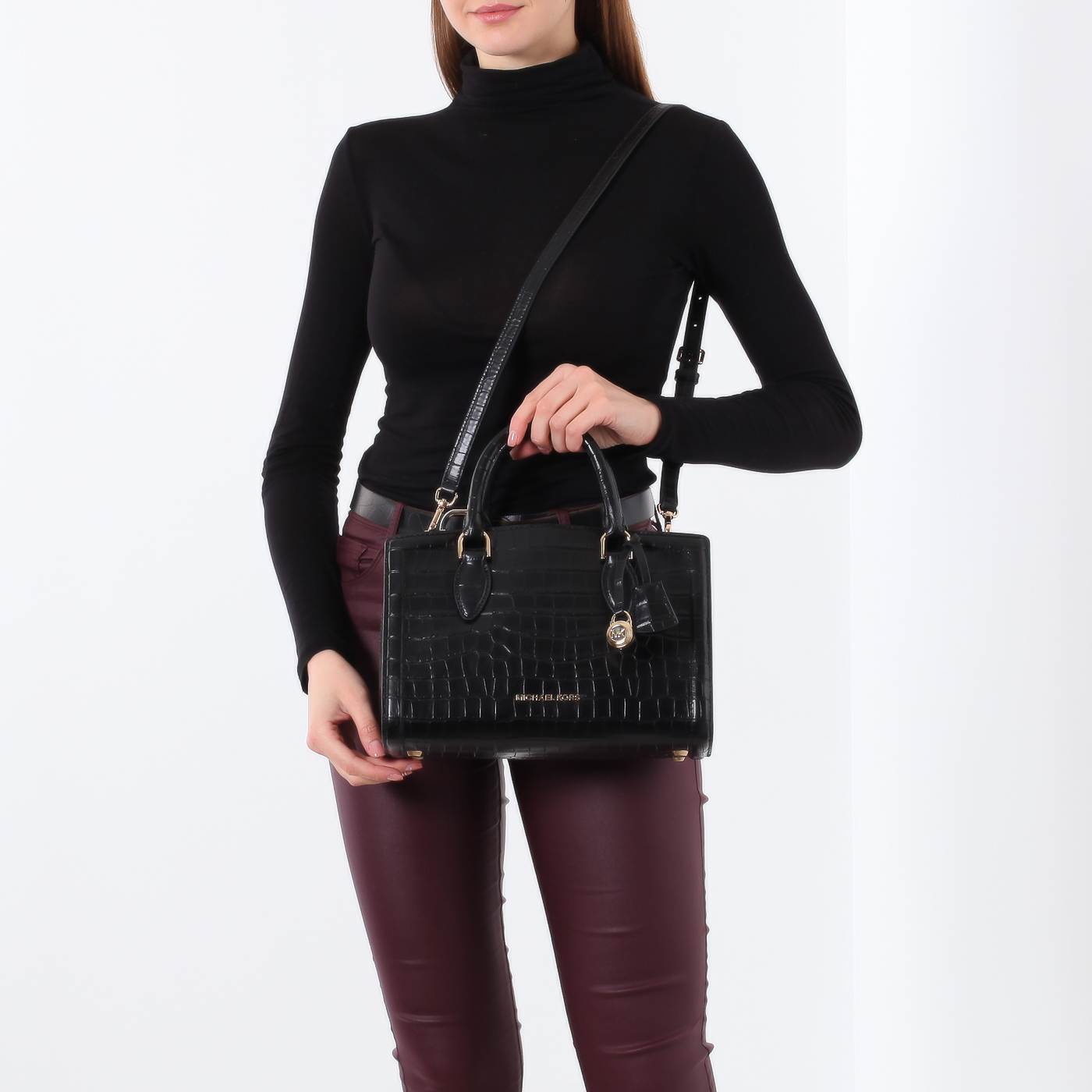 Сумка из натуральной кожи Michael Kors Zoe