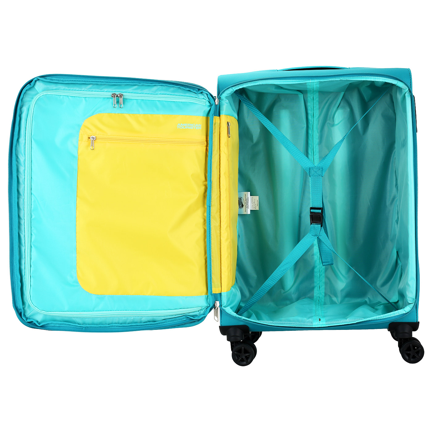 Чемодан средний M тканевый с кодовым замком American Tourister Sens