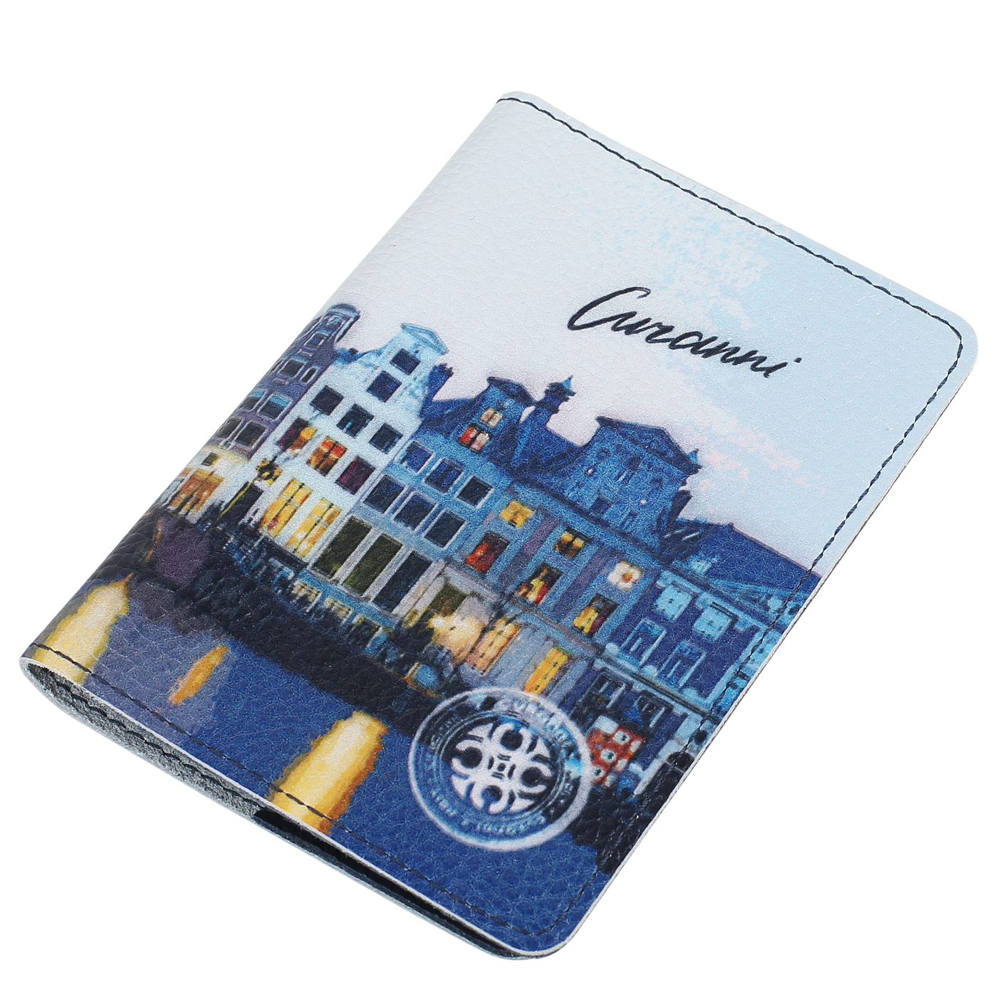 Кожаная обложка для паспорта Curanni 