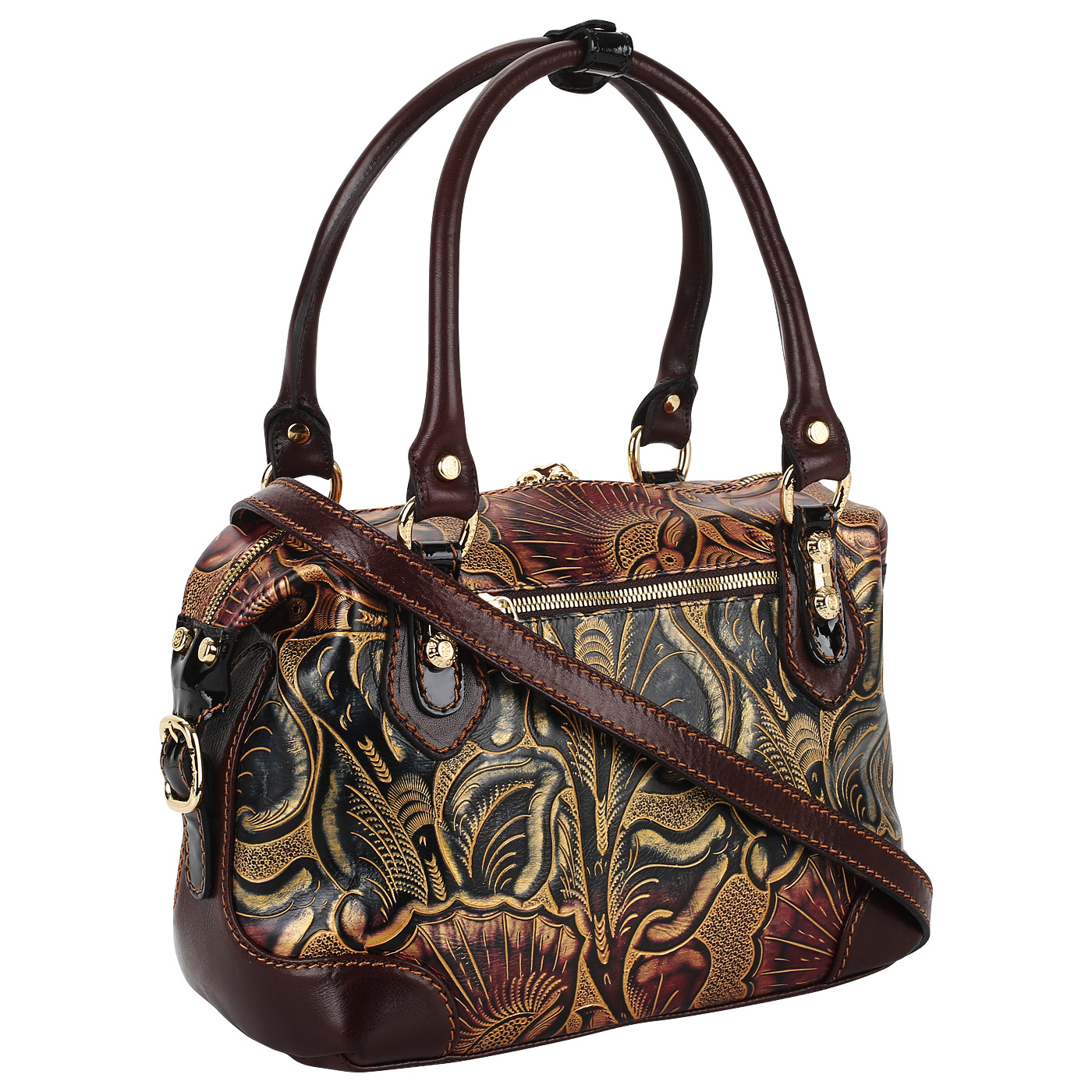 Сумка с тиснением Marino Orlandi 