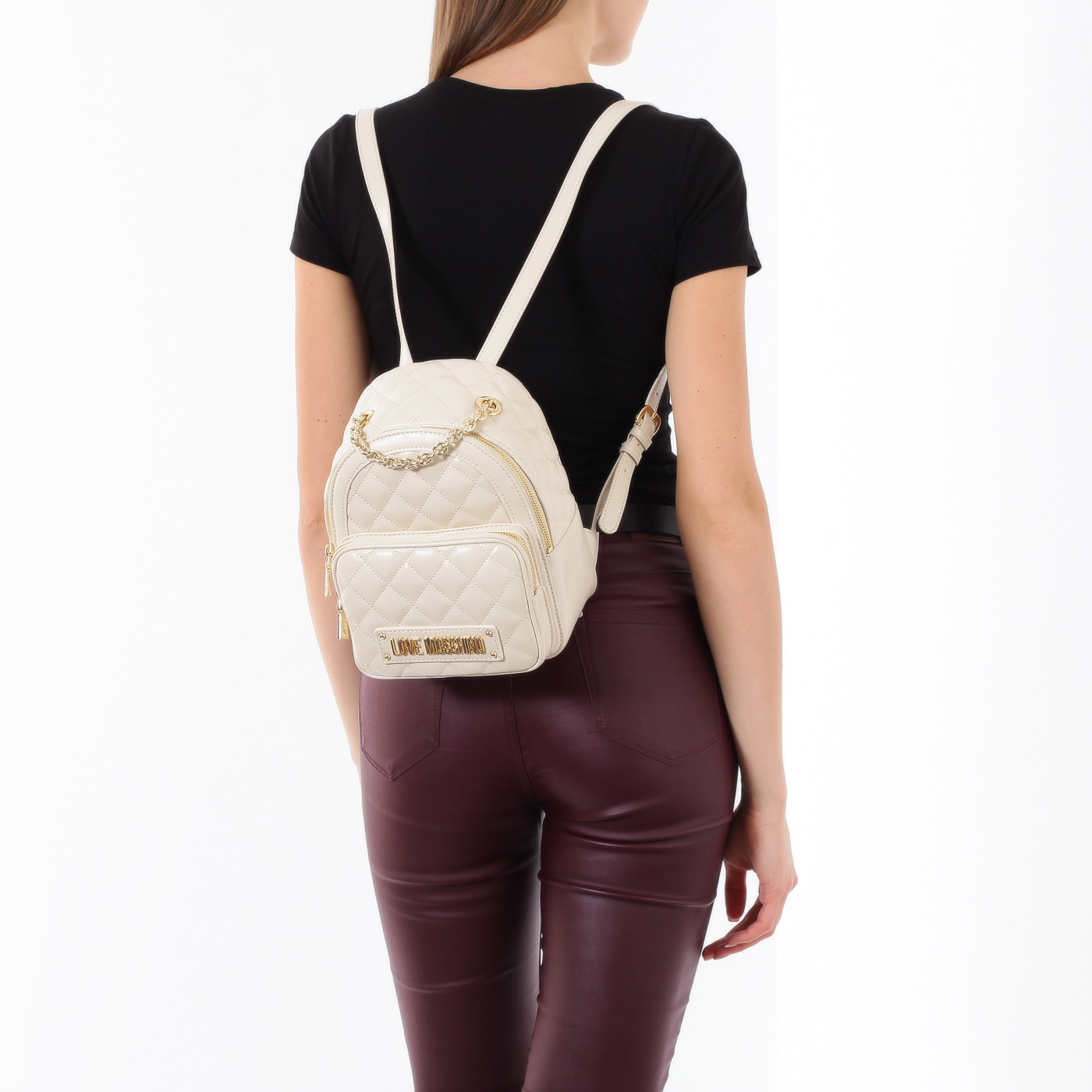 Стеганый рюкзачок Love Moschino New Quilted