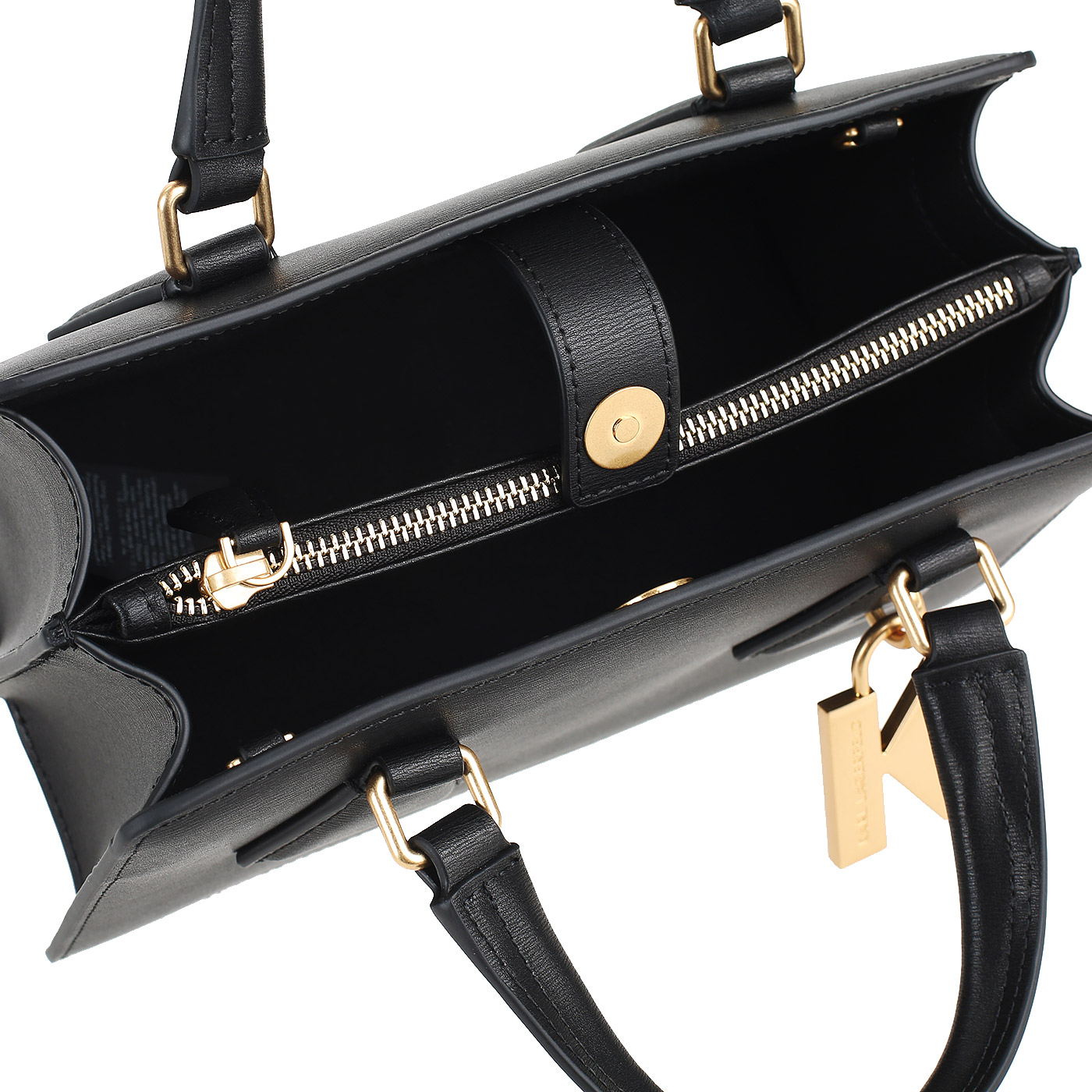Кожаная сумка Karl Lagerfeld Lock