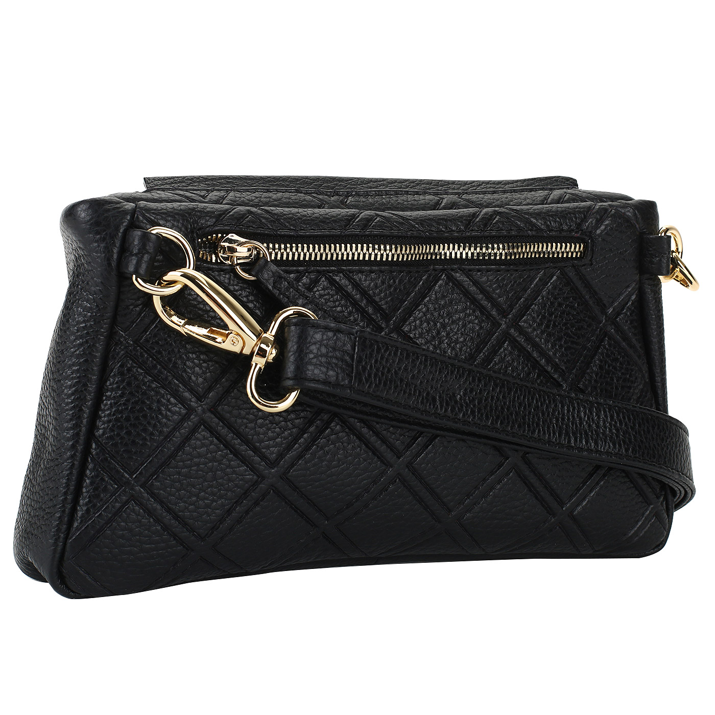 Стеганая поясная сумочка Bruno Rossi 