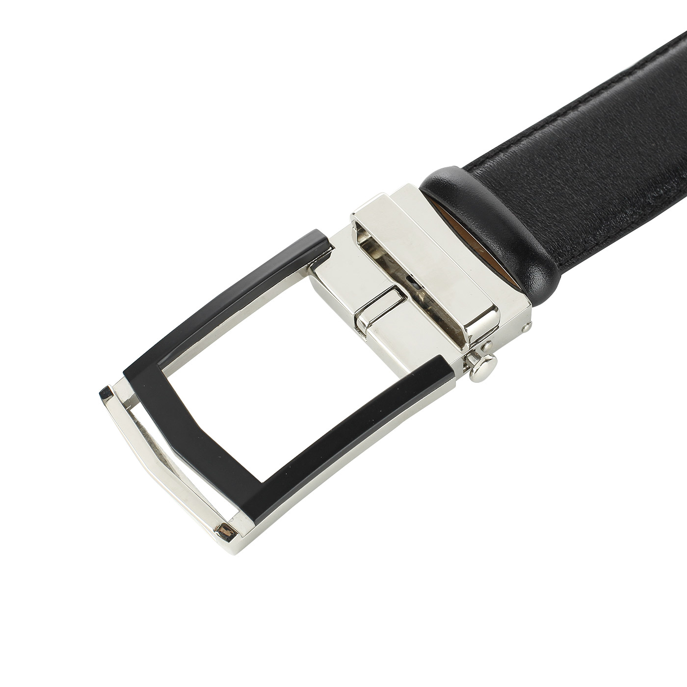 Мужской кожаный ремень Stevens 