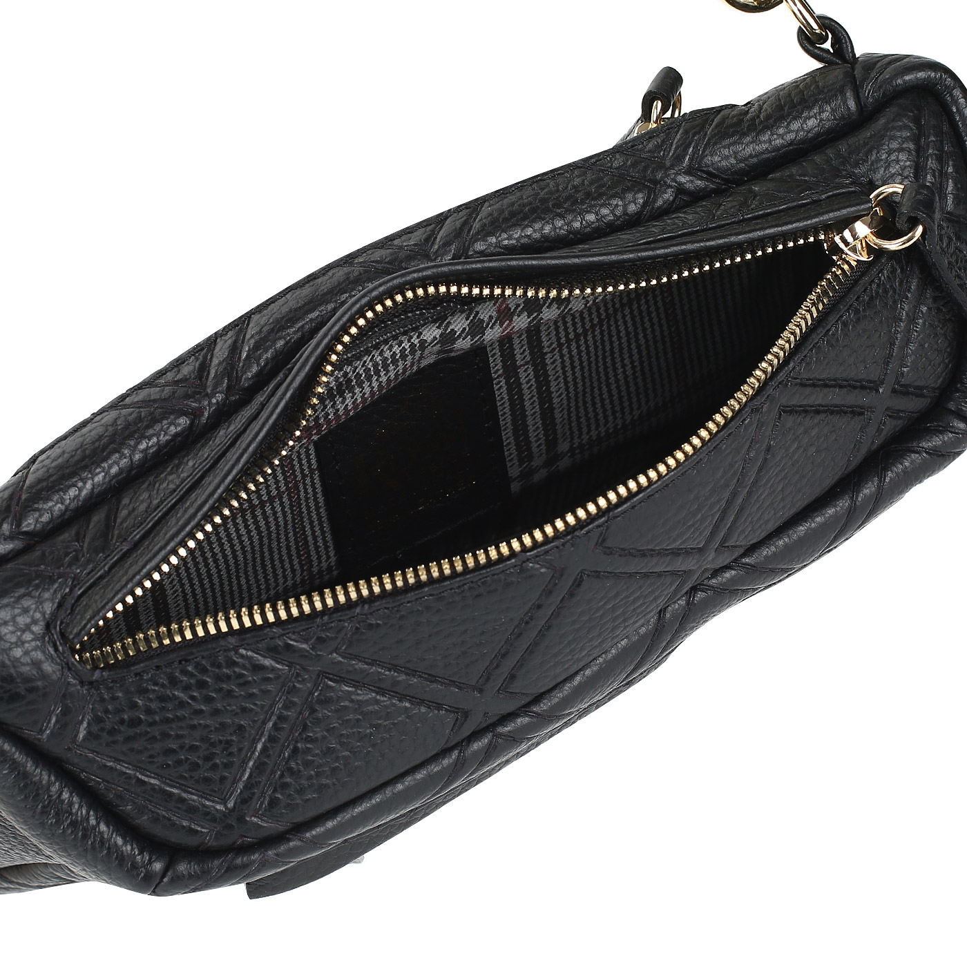 Стеганая поясная сумочка Bruno Rossi 