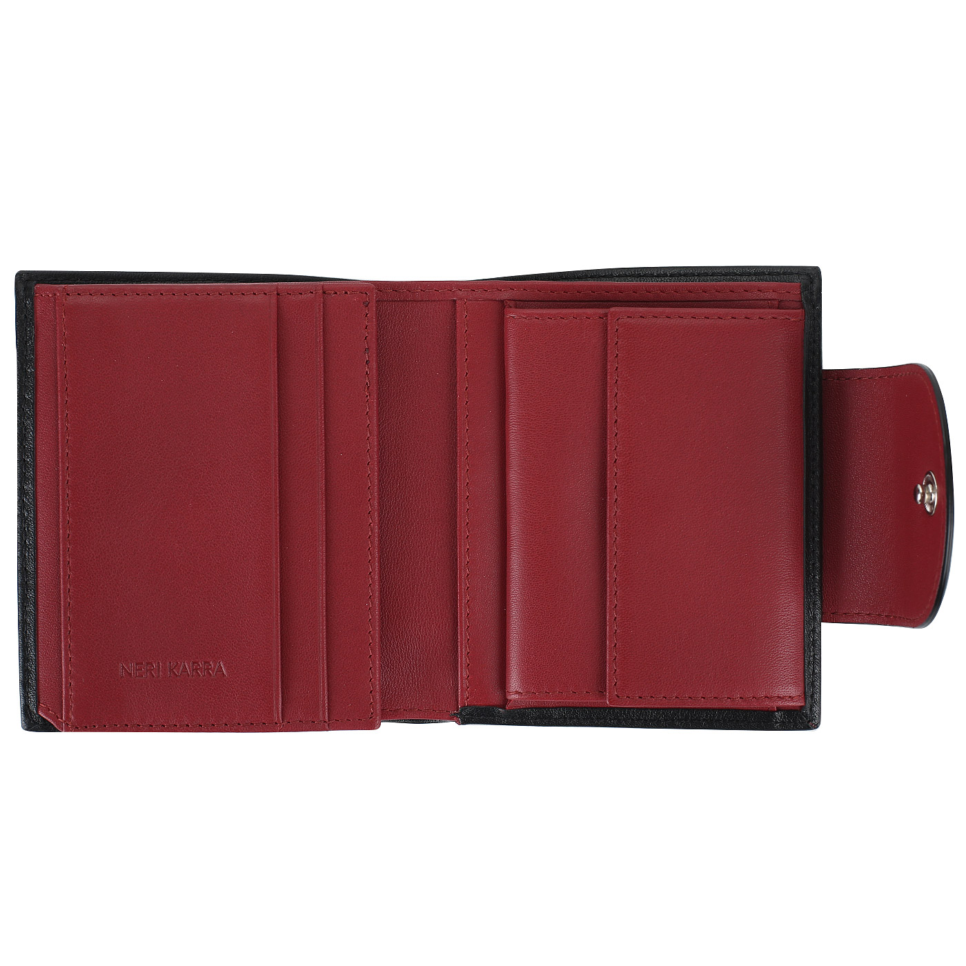 Маленький кошелек на кнопке Neri Karra 