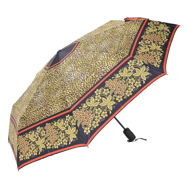 Raindrops Складной зонт с принтом