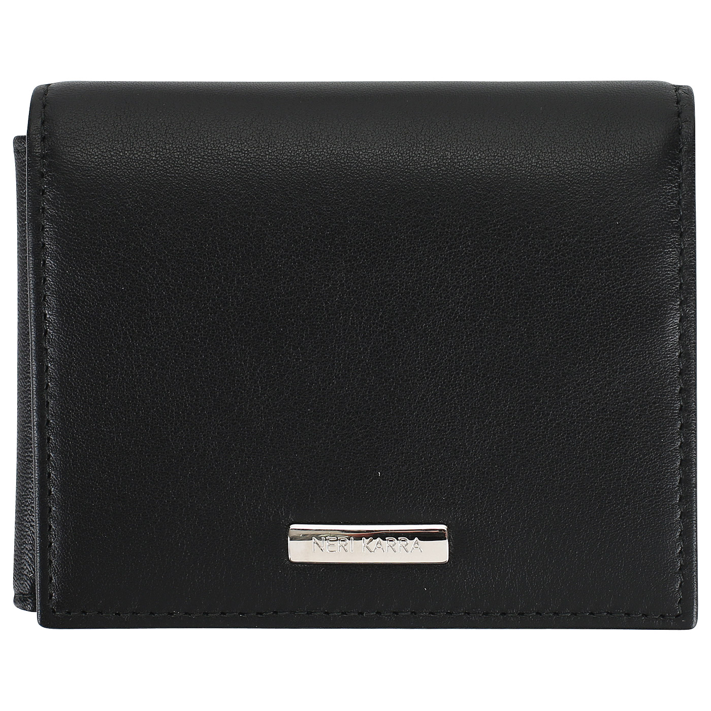 Neri Karra Черное складное портмоне