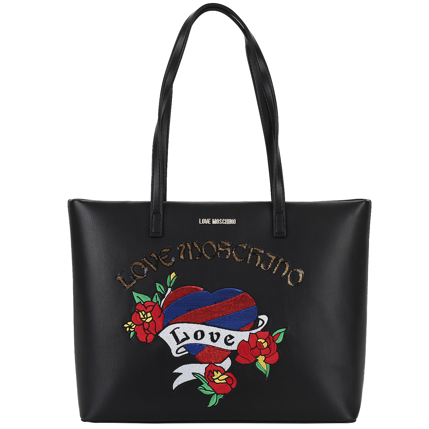 Love Moschino Вместительная сумка с декором