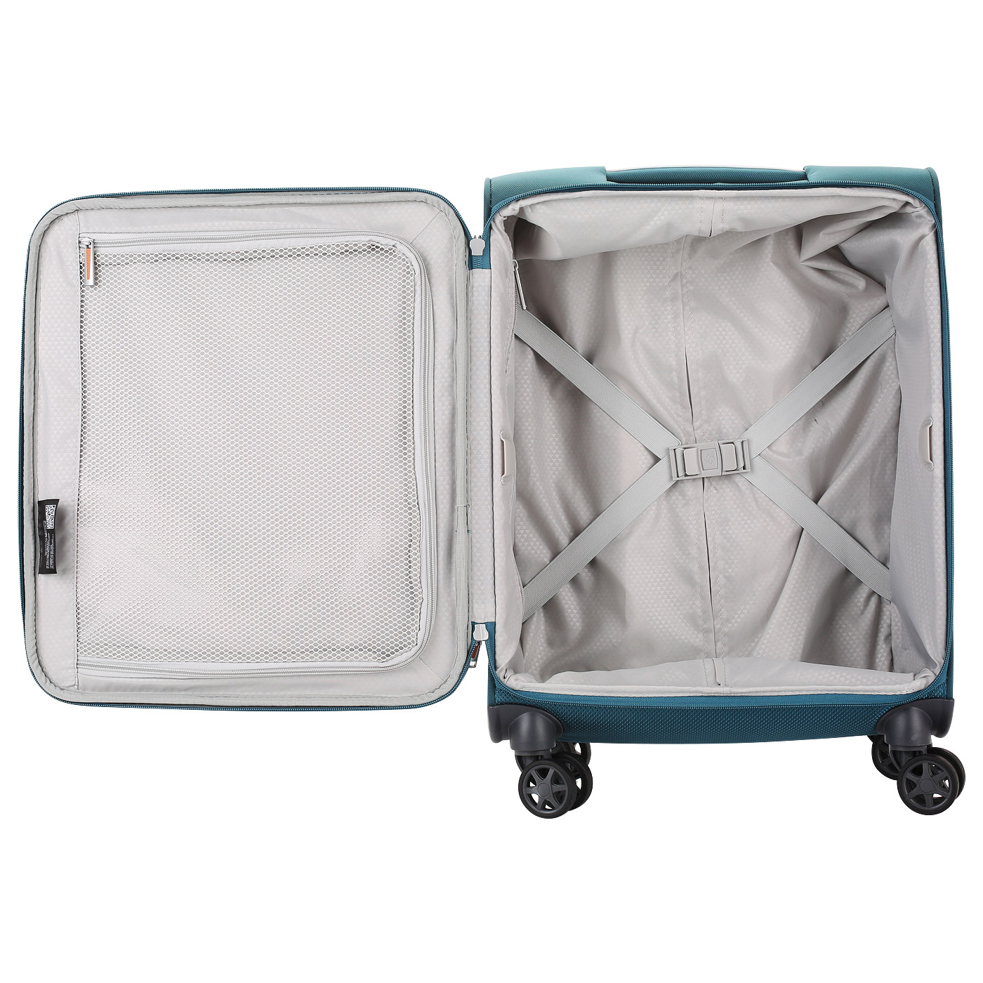 Чемодан для ручной клади тканевый с кодовым замком Samsonite Popsoda