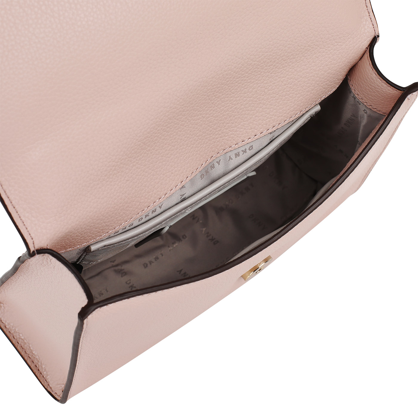 Кожаная сумка через плечо DKNY Von