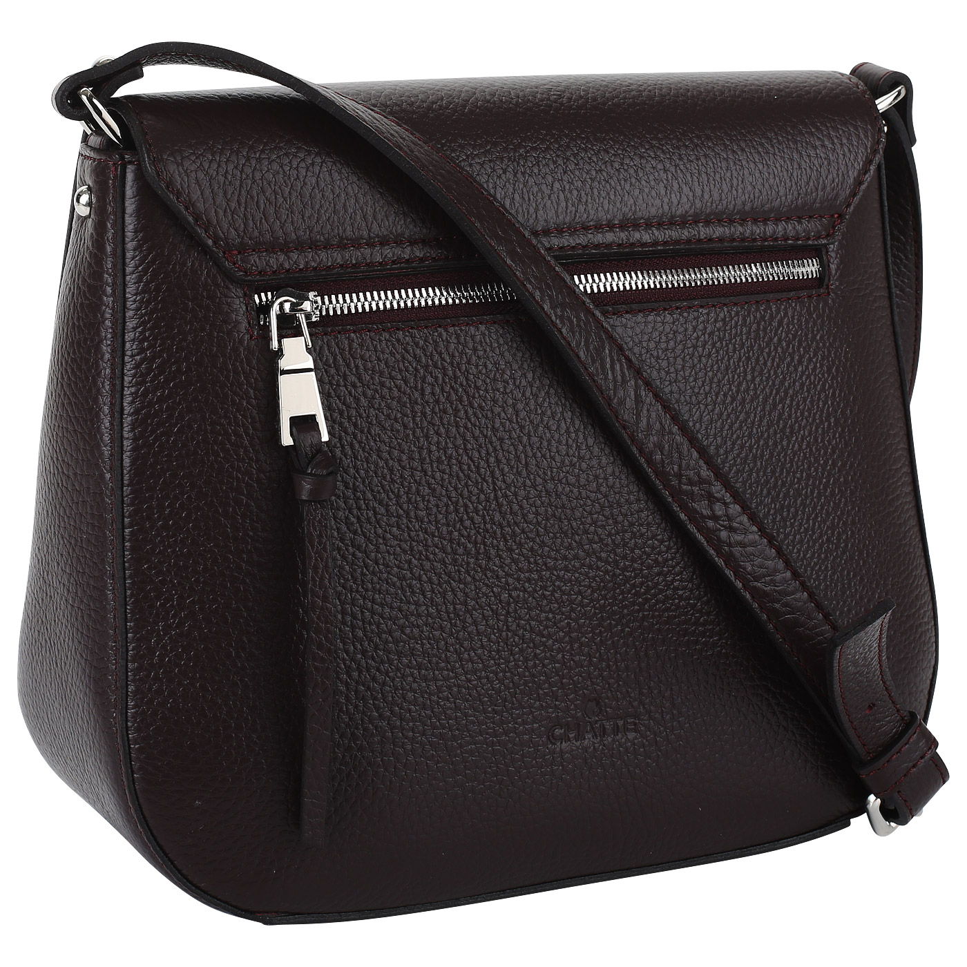 Сумка из зернистой кожи Chatte 