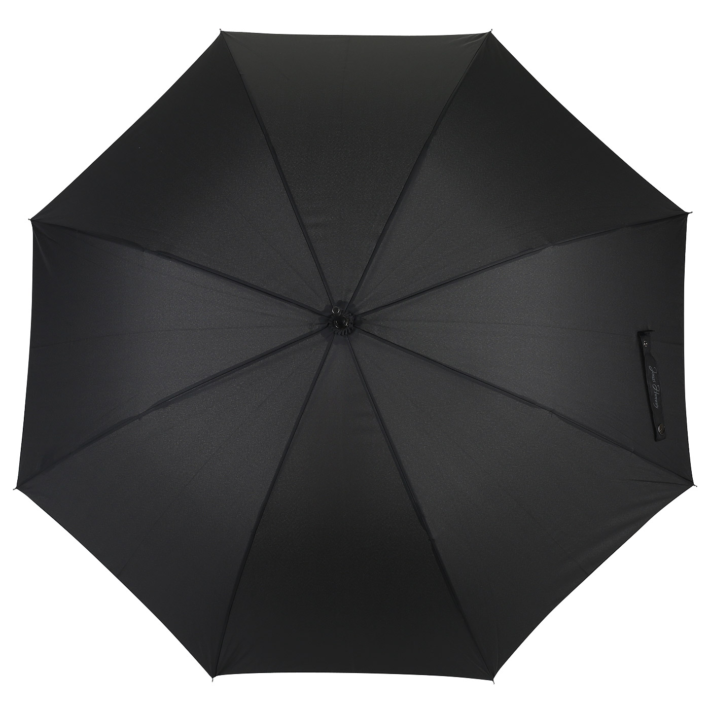 Чёрный зонт-трость Jonas Hanway 