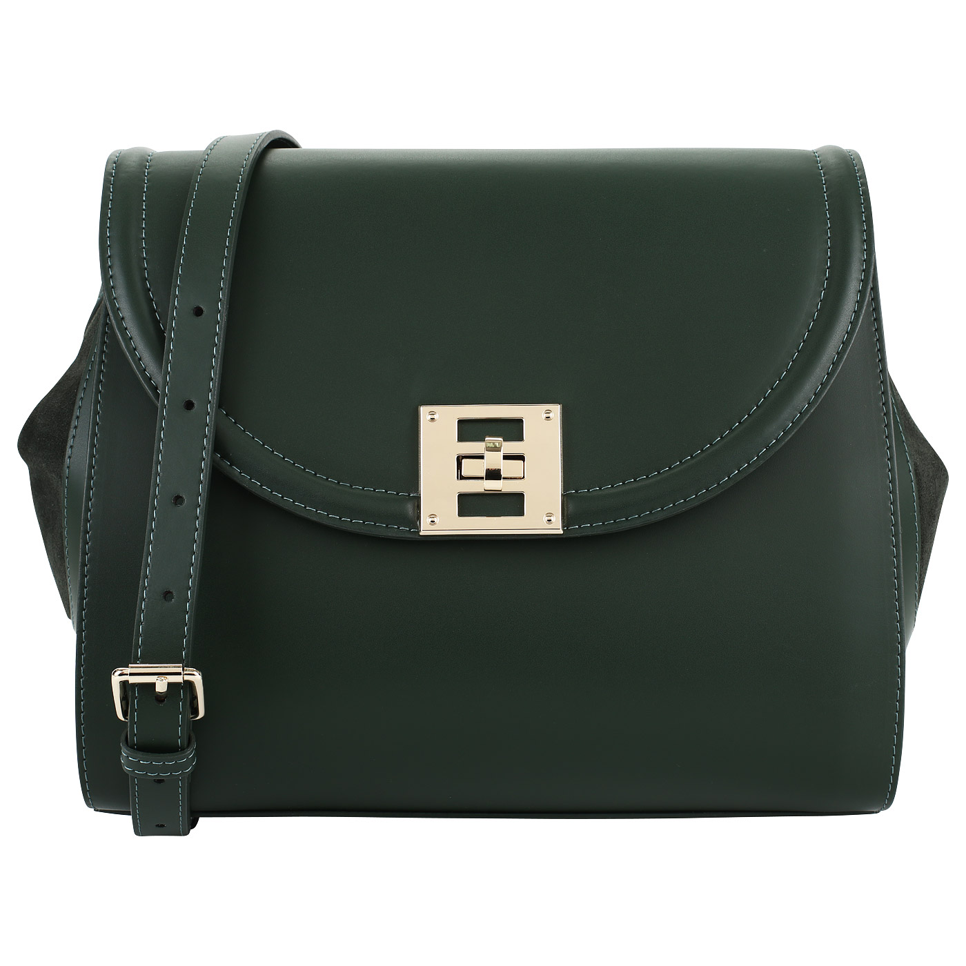 Aurelli Кожаная сумочка с плечевым ремешком