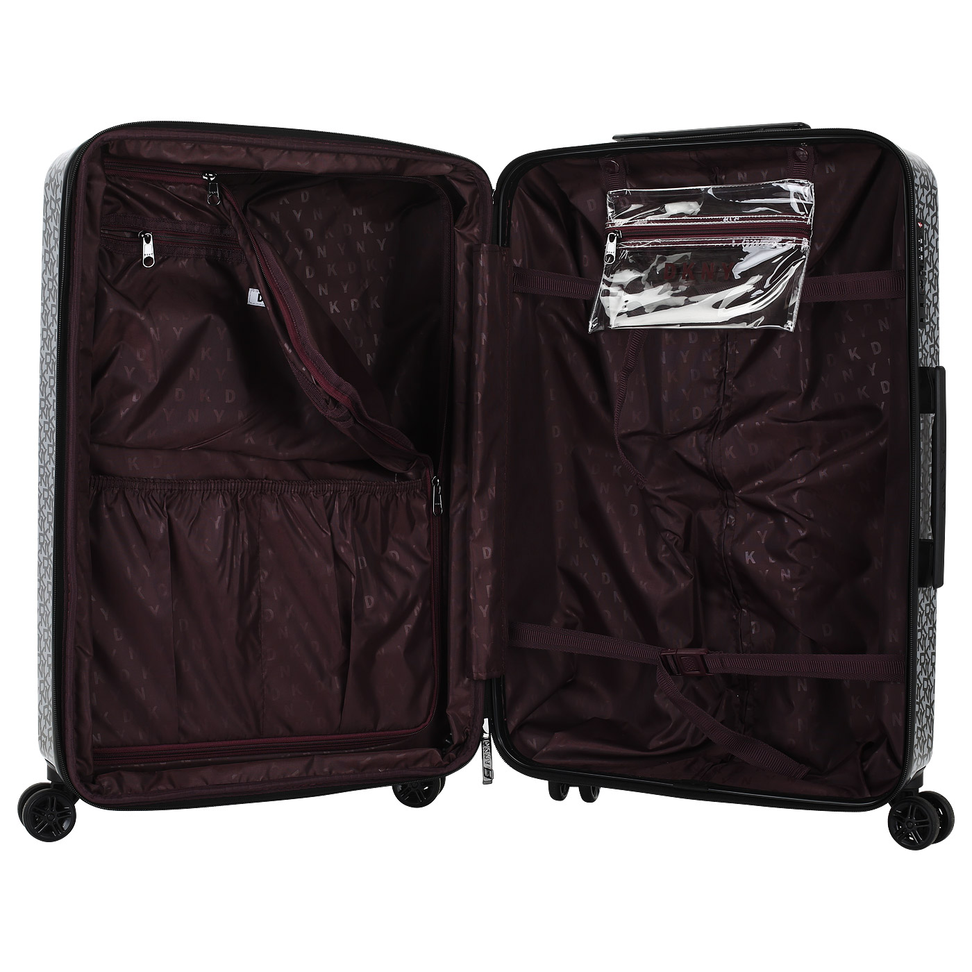 Чемодан средний M из ABS-пластика с кодовым замком DKNY DKNY-069 Vintage Signature Hardside