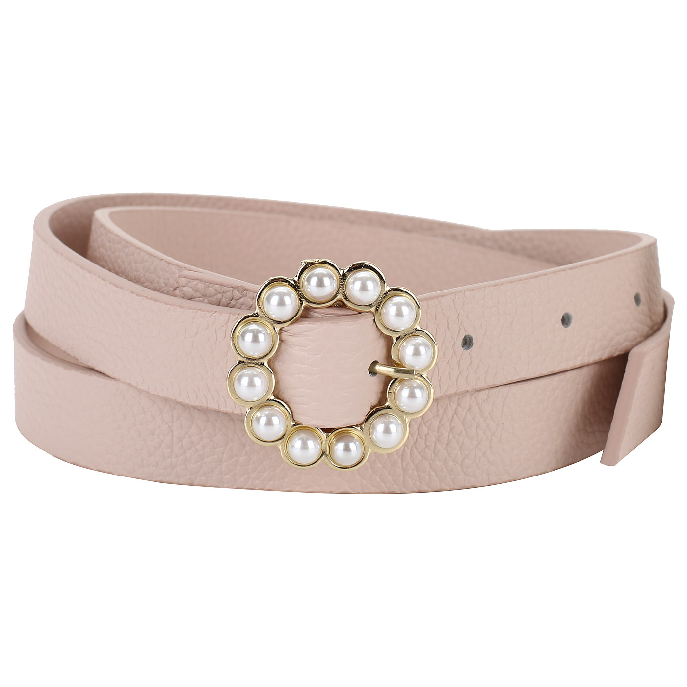 Marina Creazioni Ремень с декоративной пряжкой