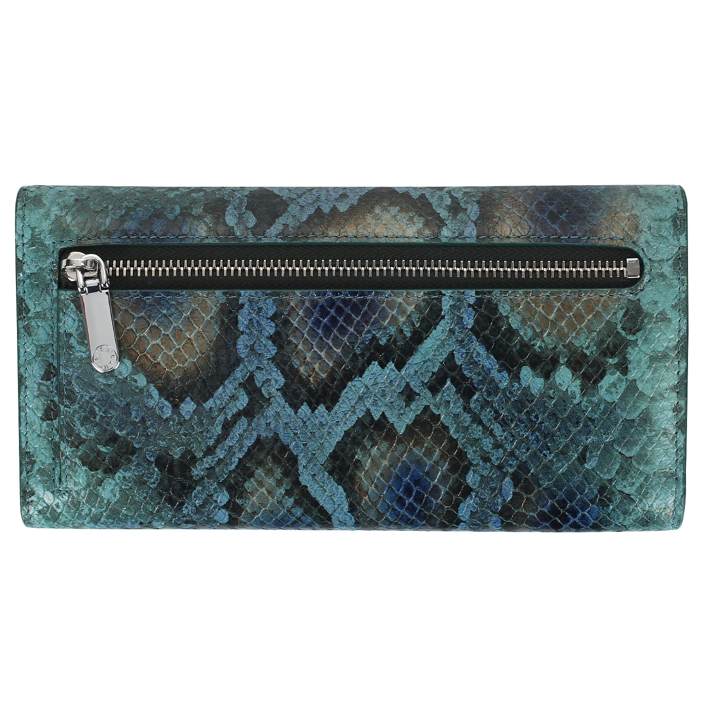 Кошелек с отделкой под кожу питона Neri Karra 