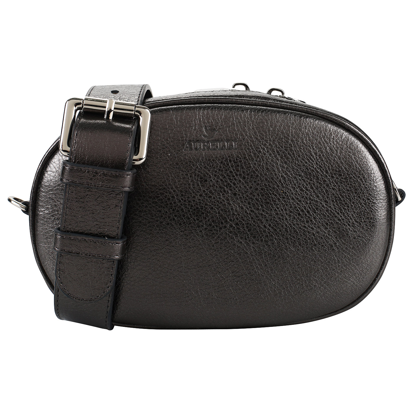 Сумочка из металлизированной кожи Aurelli 