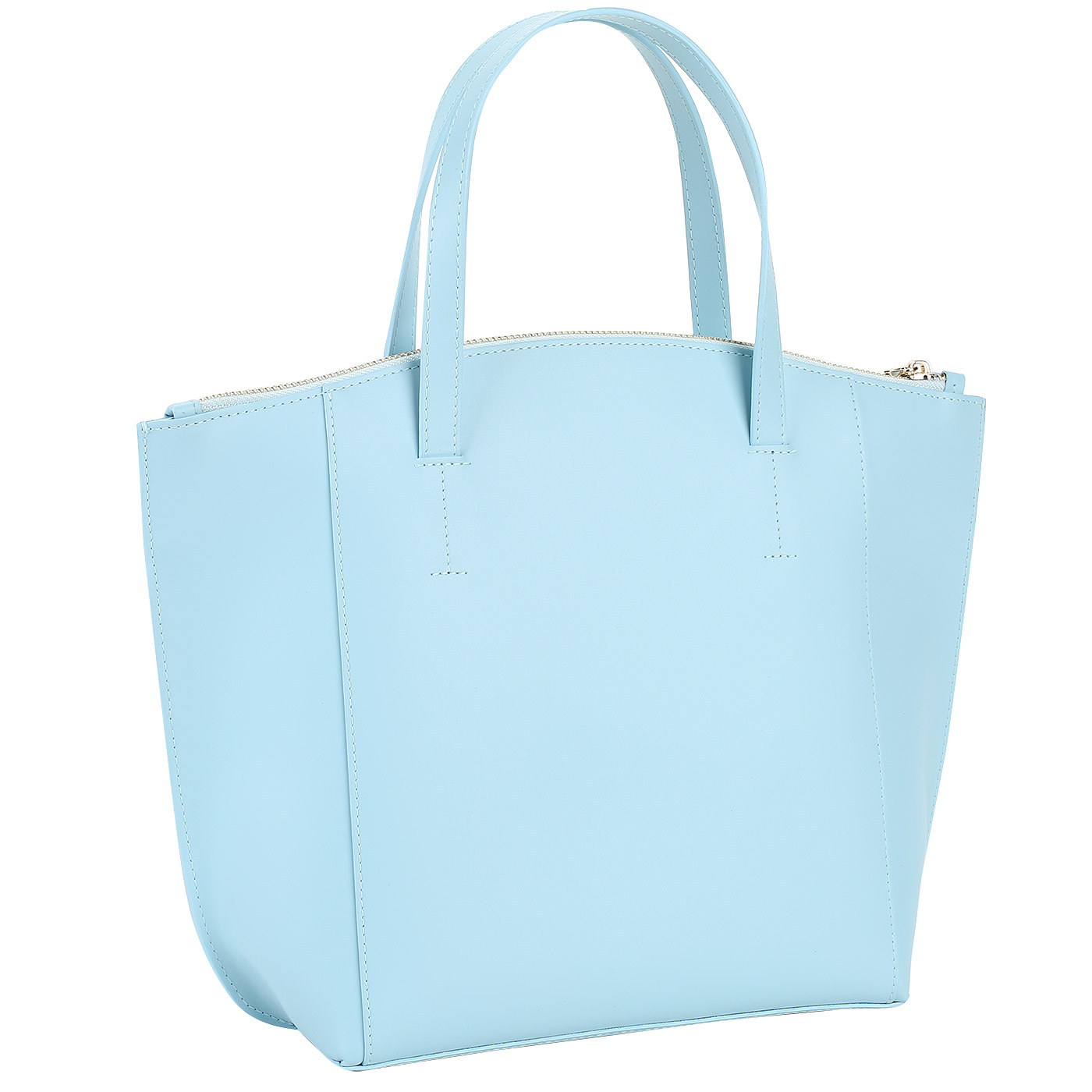 Кожаная сумка на молнии Aurelli 