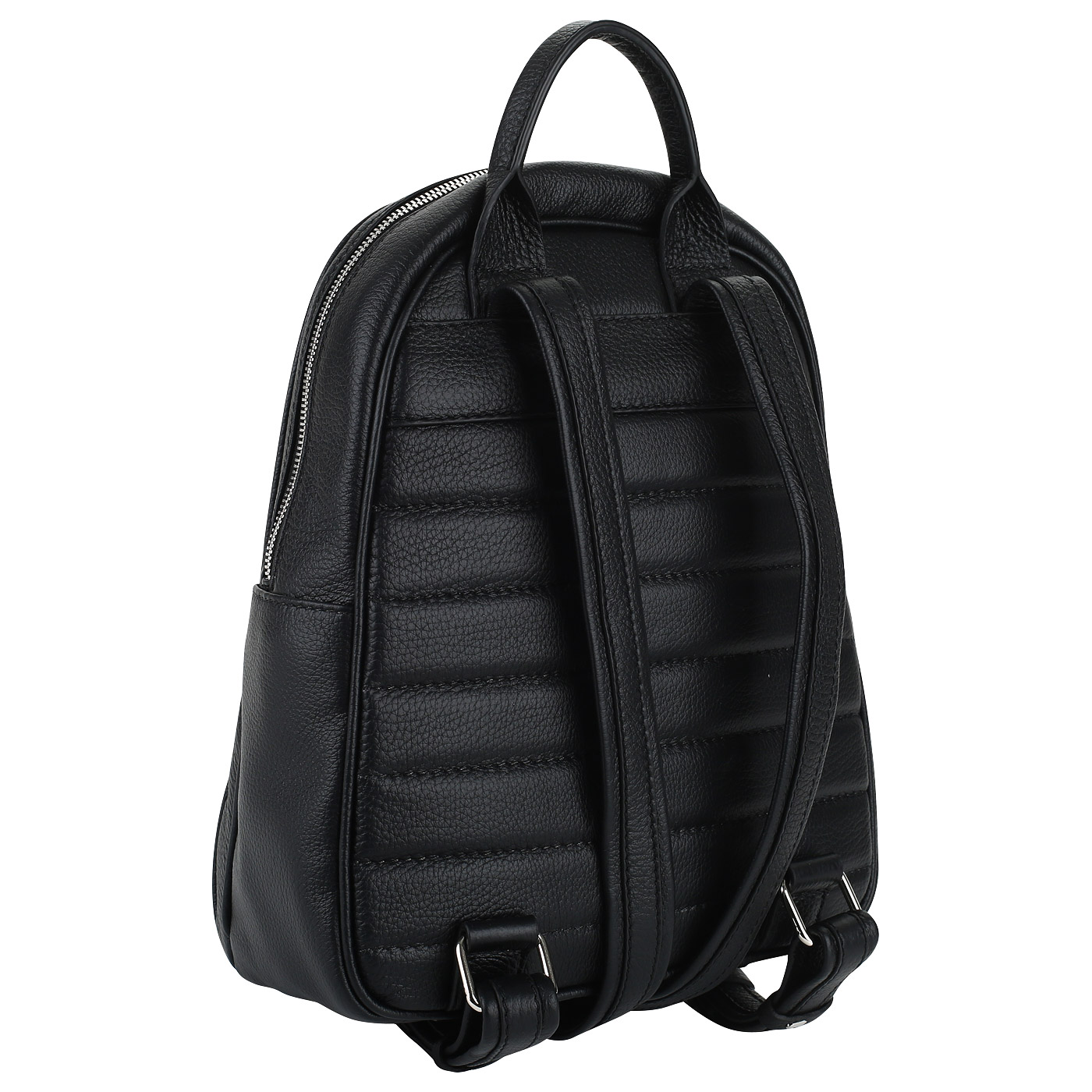 Кожаный рюкзак с принтом Chatte 