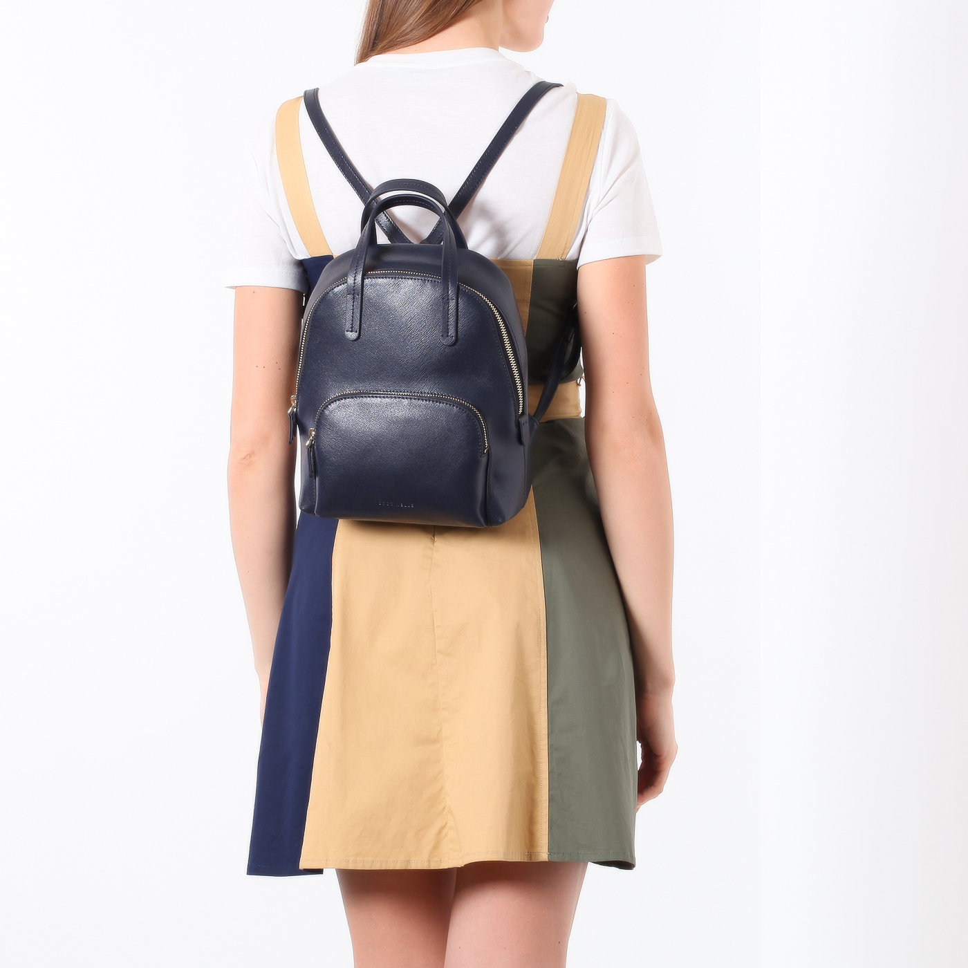 Рюкзак из сафьяна Coccinelle Dione Saffiano