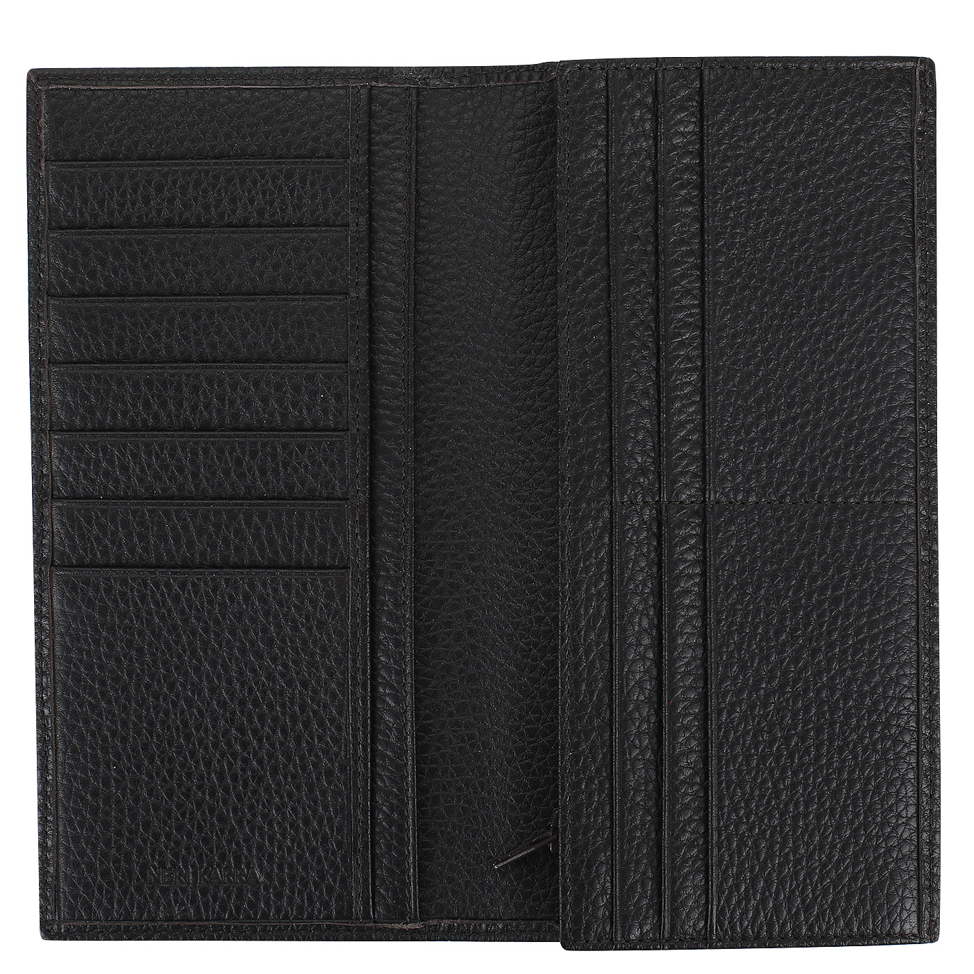 Вертикальное портмоне из кожи Neri Karra 