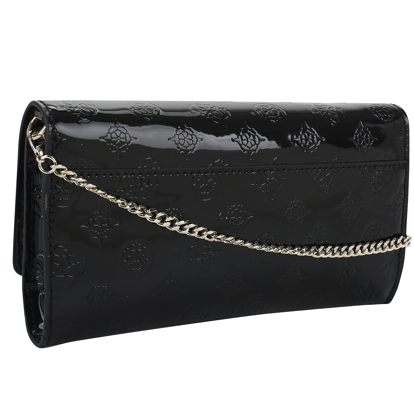 Лаковый клатч Guess Highlight