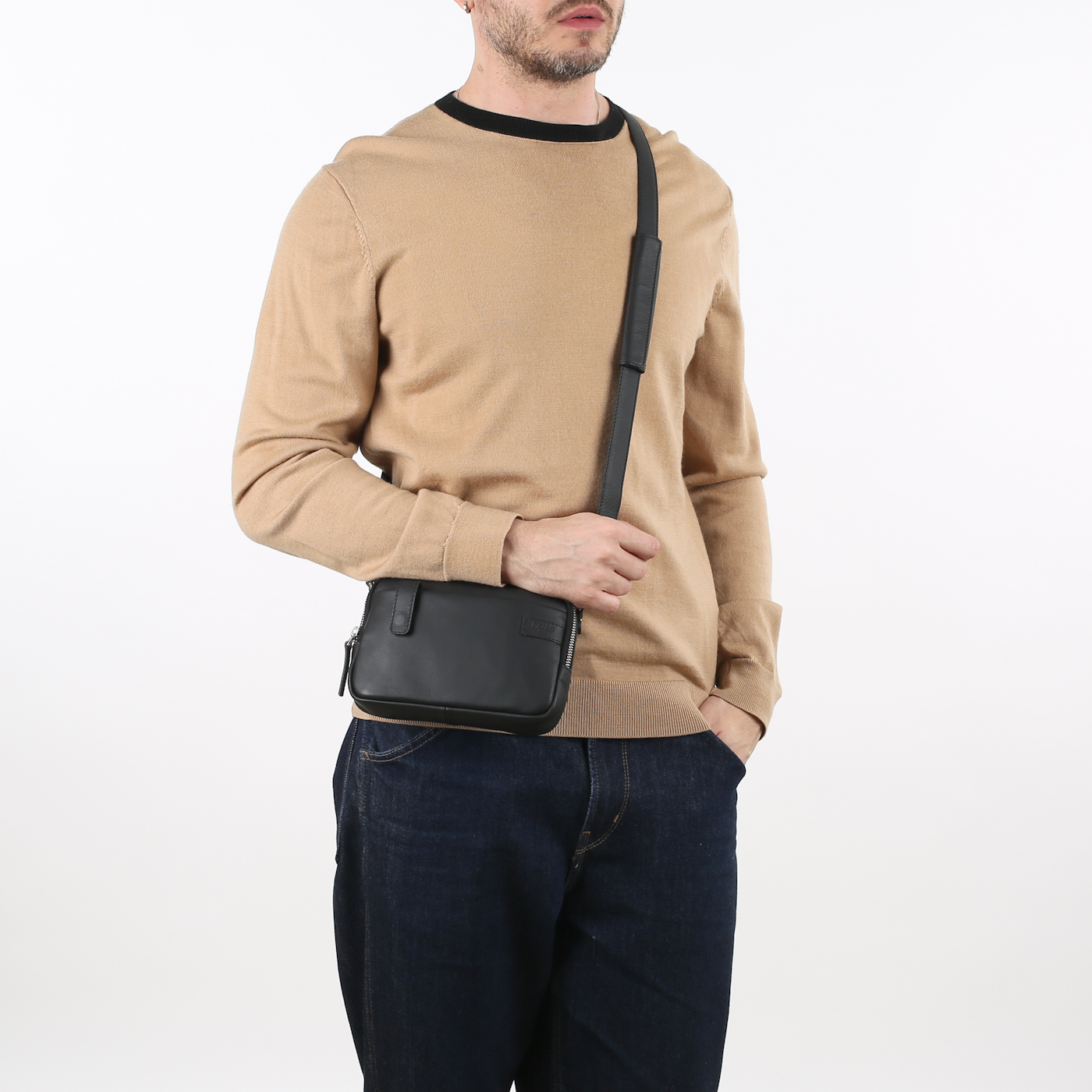 Кожаная сумка на молнии Picard Relaxed