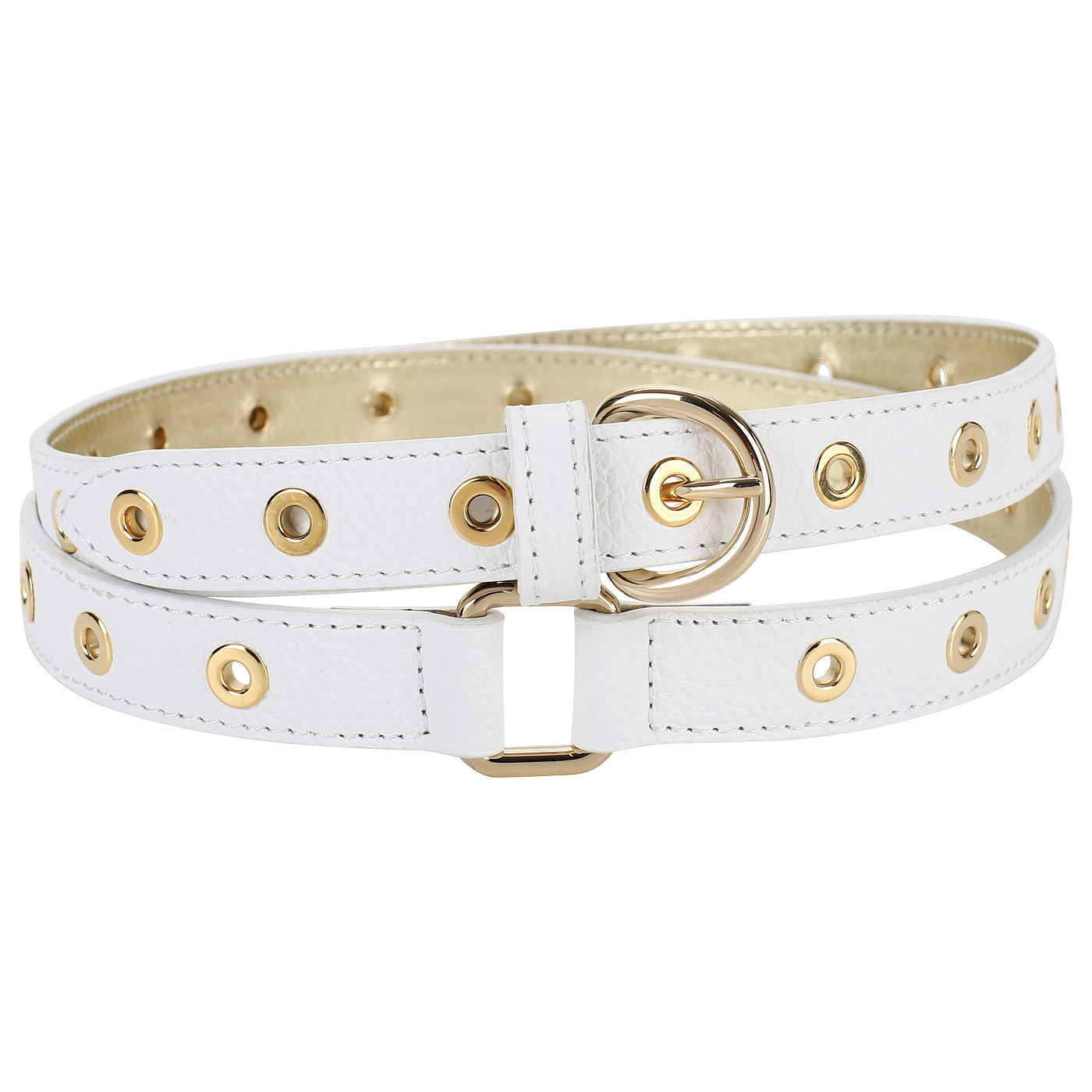 Marina Creazioni Ремень с клепками