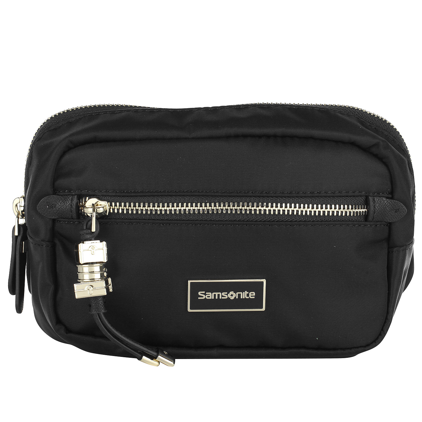 Samsonite Черная женская поясная сумочка
