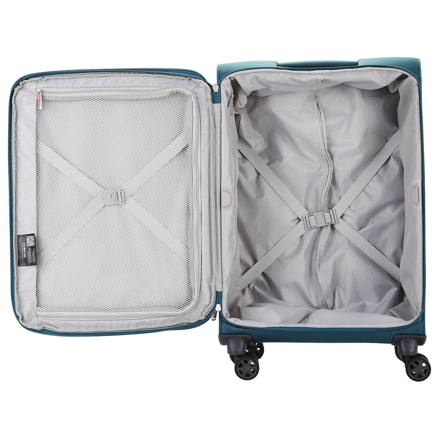 Чемодан средний M тканевый с кодовым замком Samsonite Popsoda