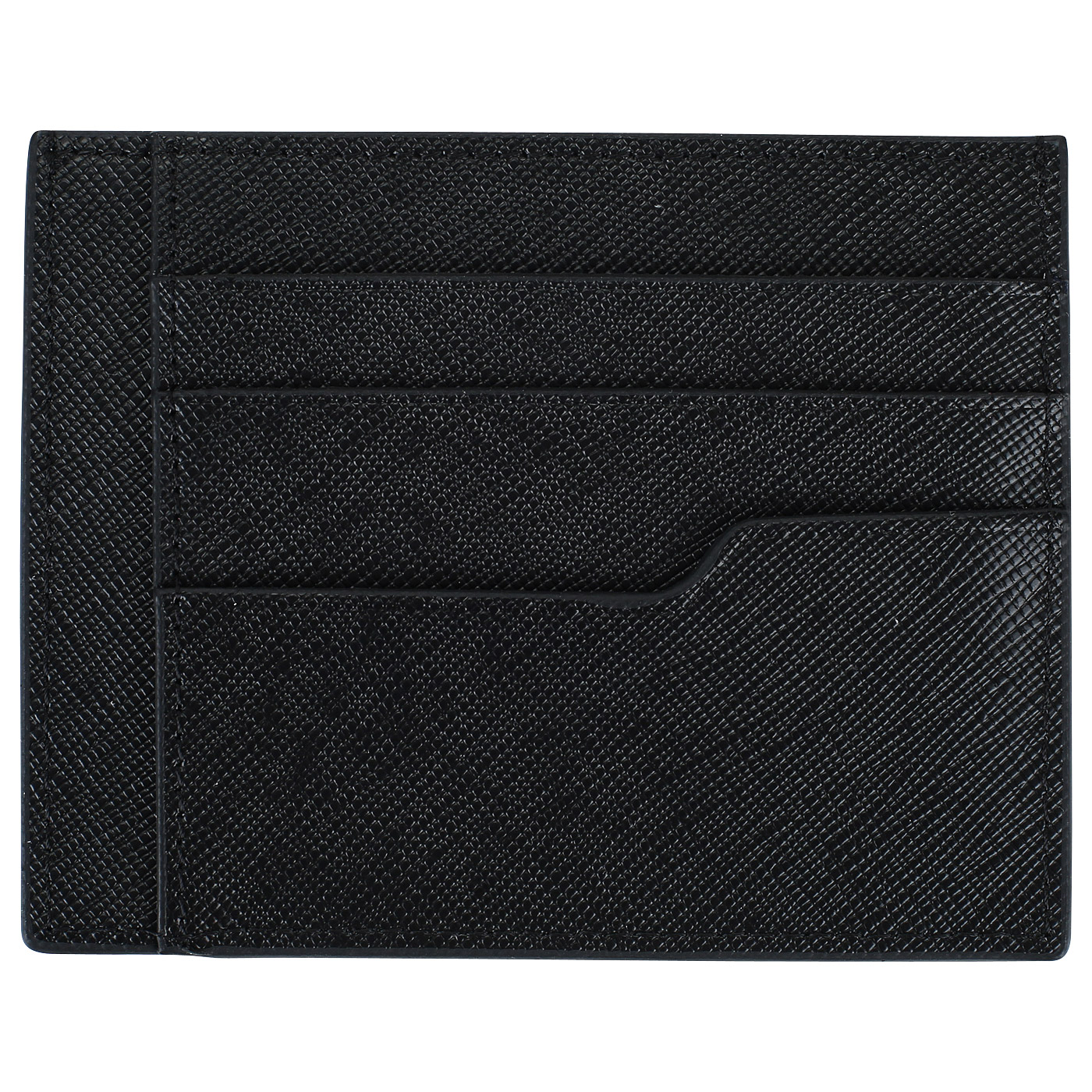 Мужская визитница из натурального сафьяна Lancaster Mathias