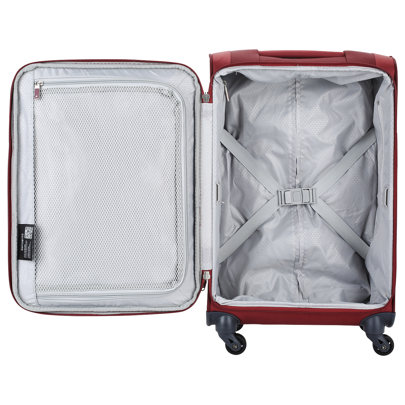 Чемодан для ручной клади тканевый с кодовым замком Samsonite Citybeat