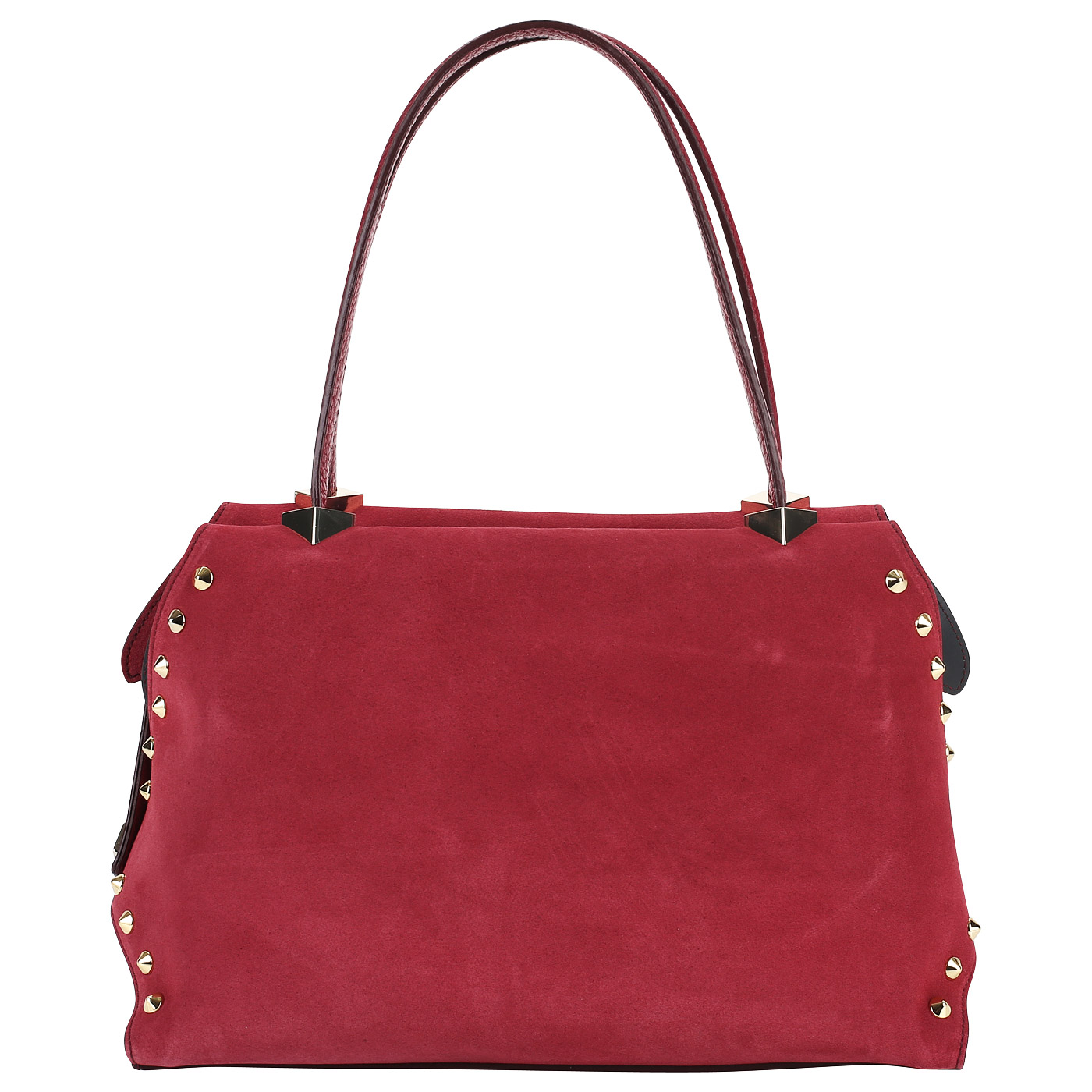 Carlo Salvatelli Комбинированная красная сумка