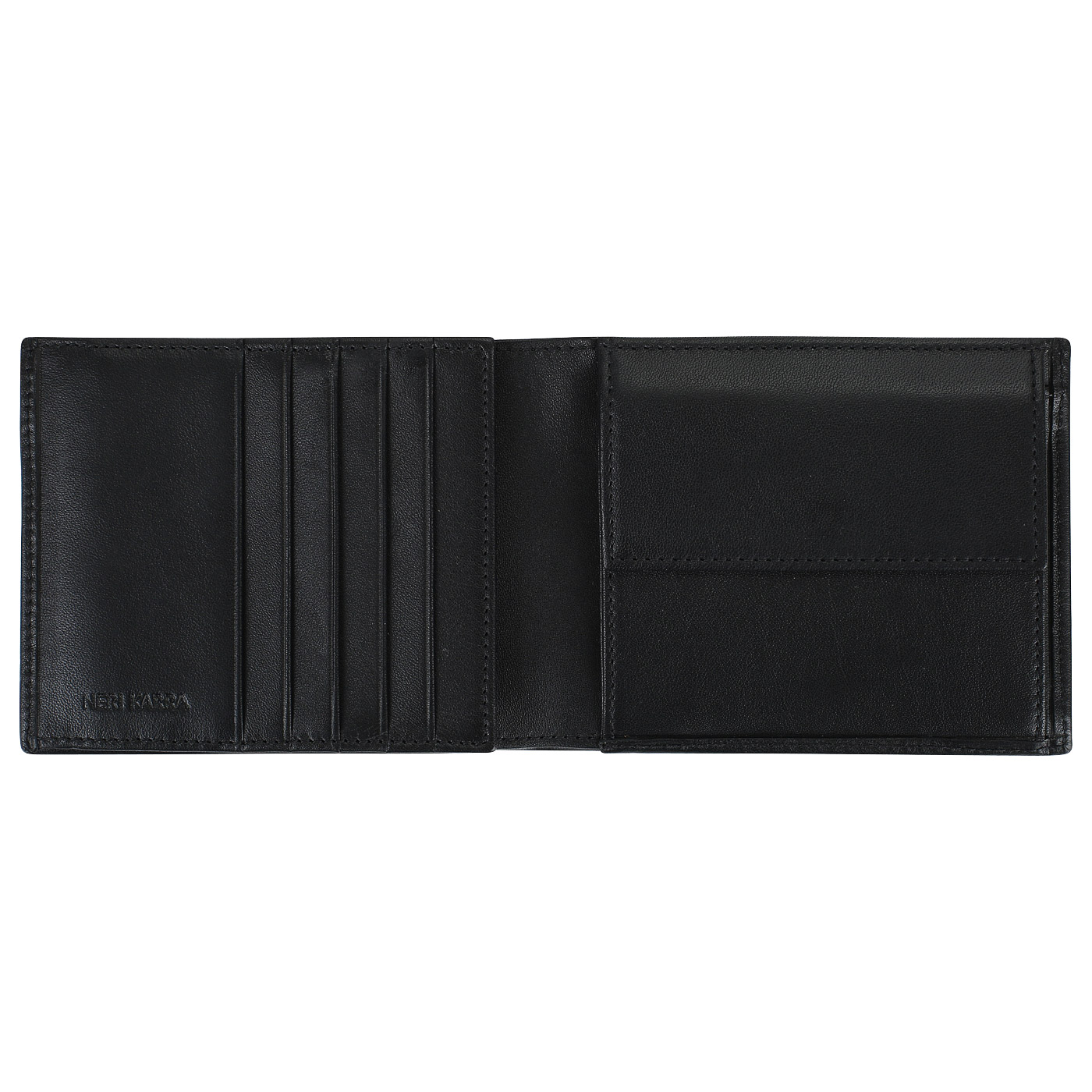 Кожаное складное портмоне Neri Karra 