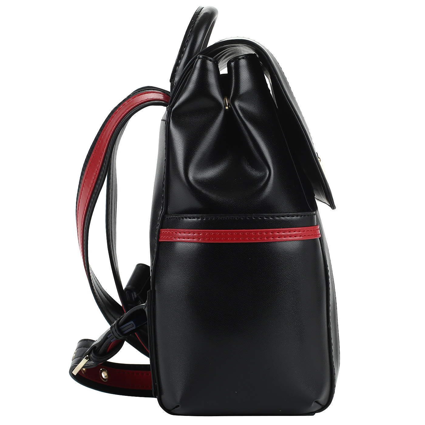 Рюкзак с откидным клапаном Love Moschino Striped Quilted