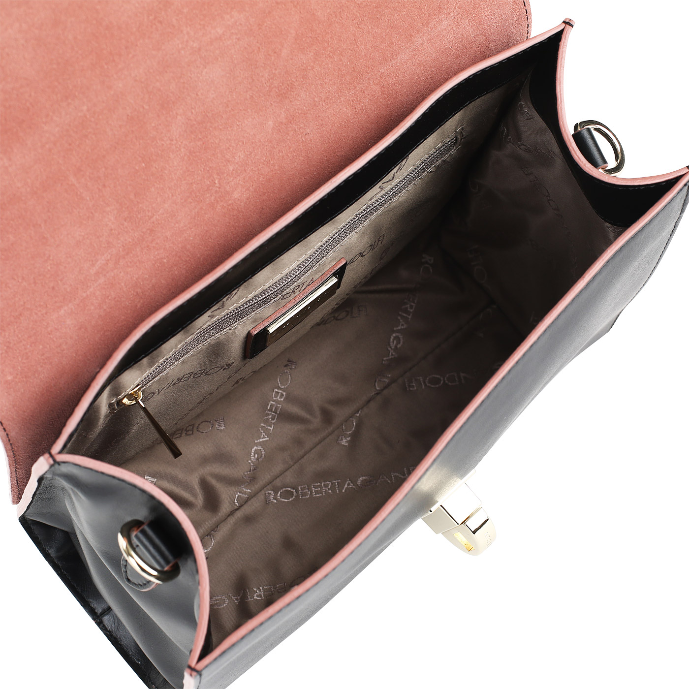 Сумочка-сэтчел из гладкой кожи Roberta Gandolfi Risotto