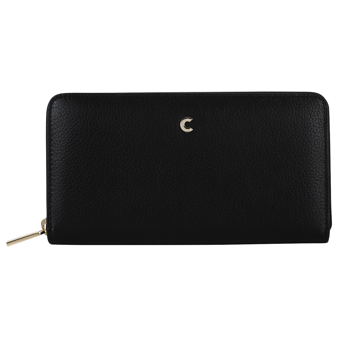 Coccinelle Черное кожаное портмоне