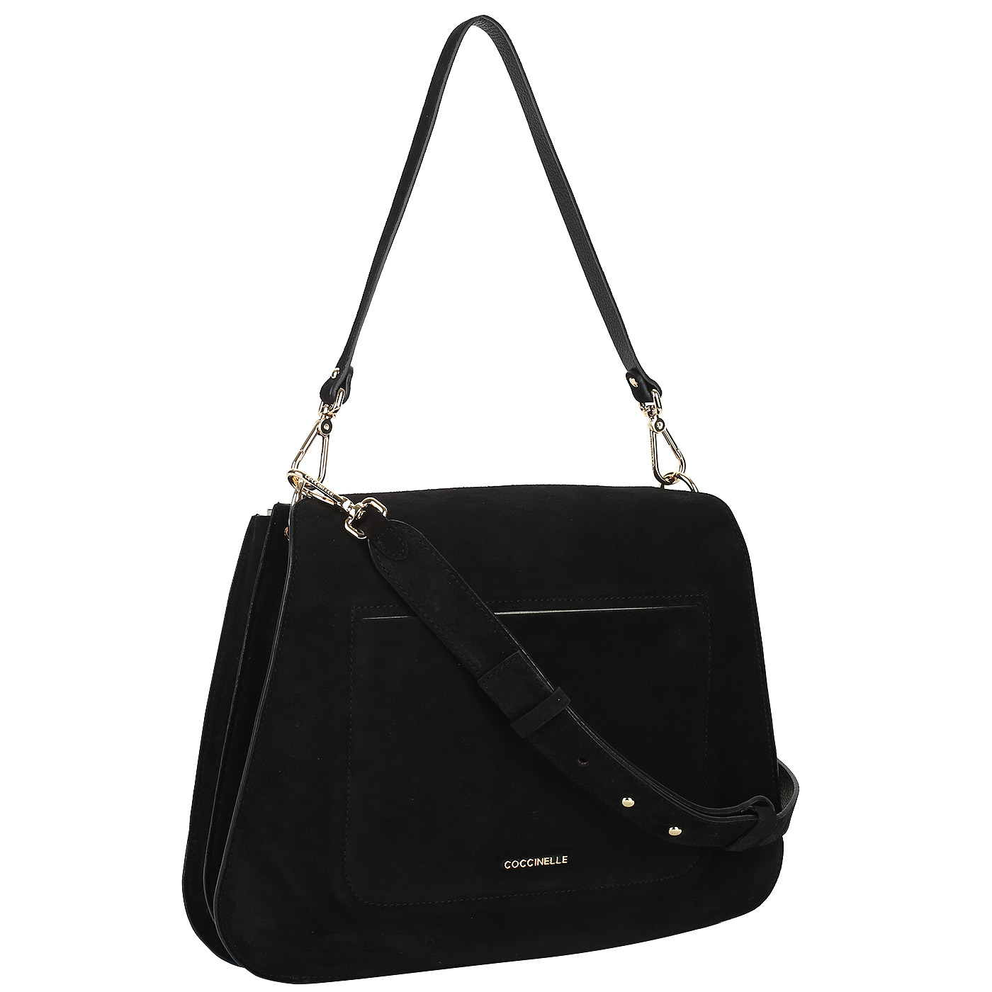 Замшевая сумка со съемной ручкой Coccinelle Jalouse suede