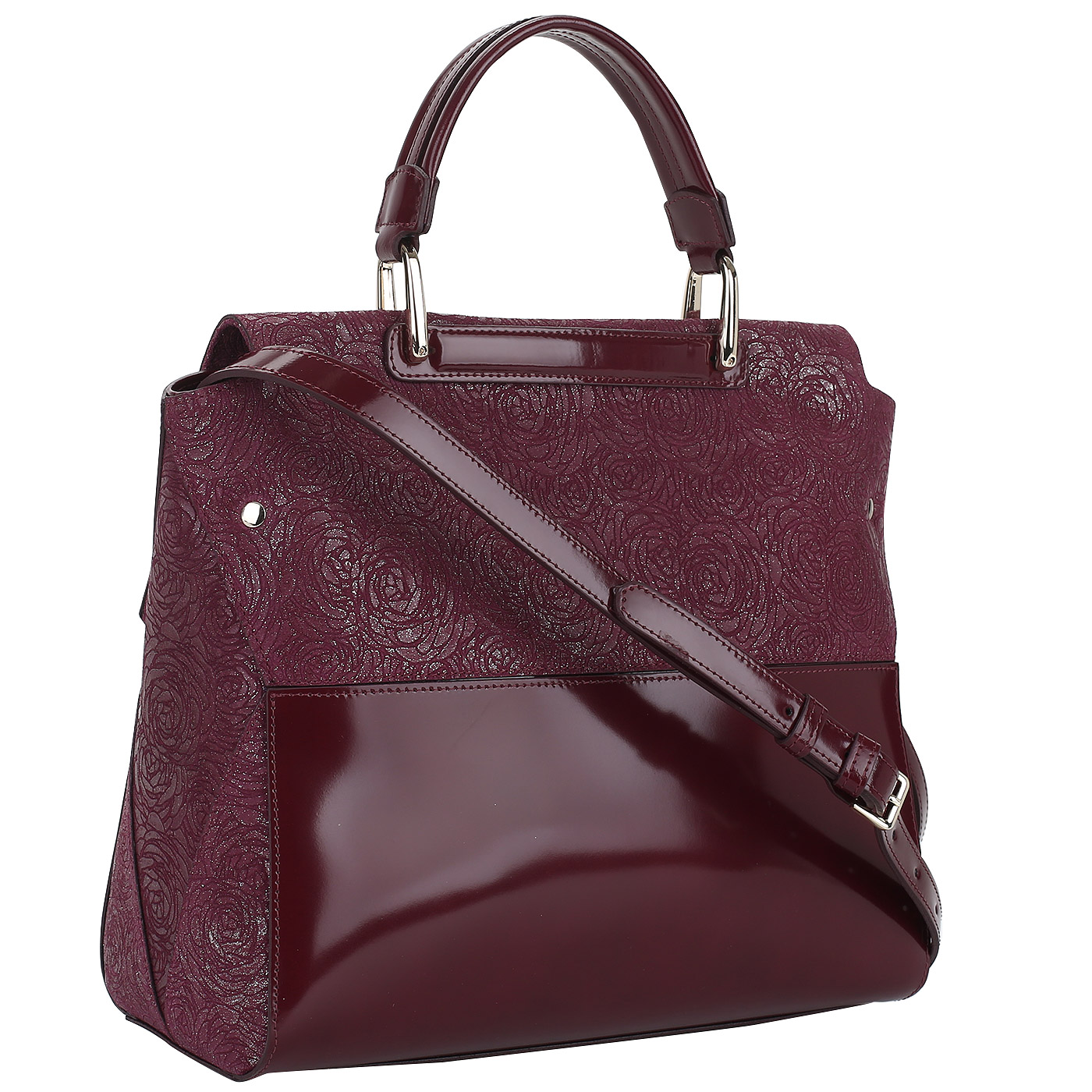 Сумка с тиснением Aurelli 