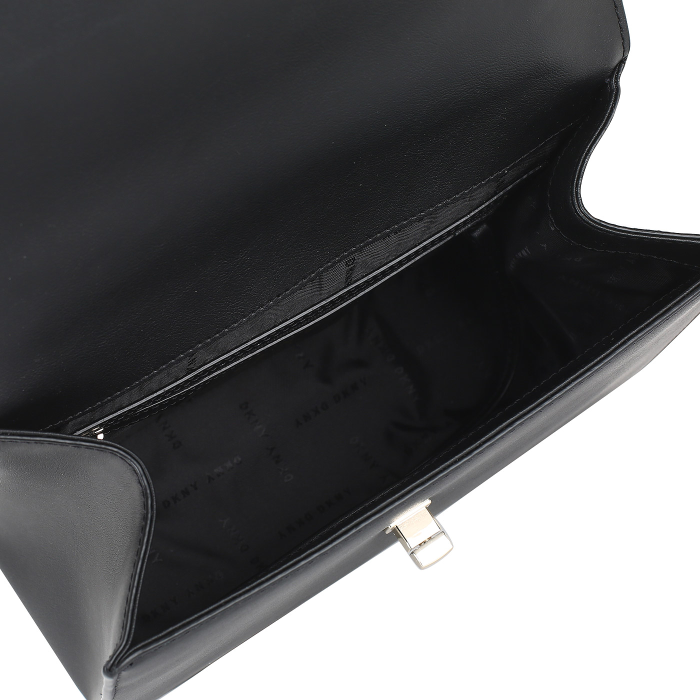 Черная сумочка через плечо DKNY Catherine