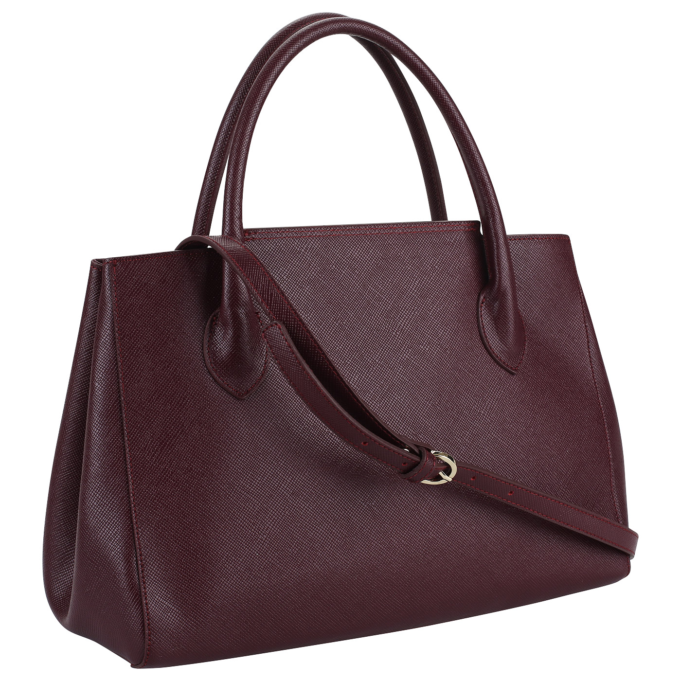 Сафьяновая сумка Roberta Gandolfi Linguine Saffiano