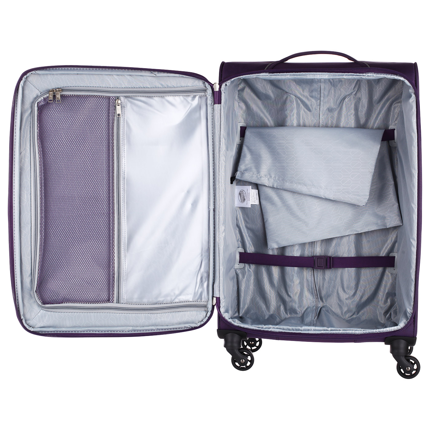 Чемодан средний M тканевый с кодовым замком American Tourister Atlantis