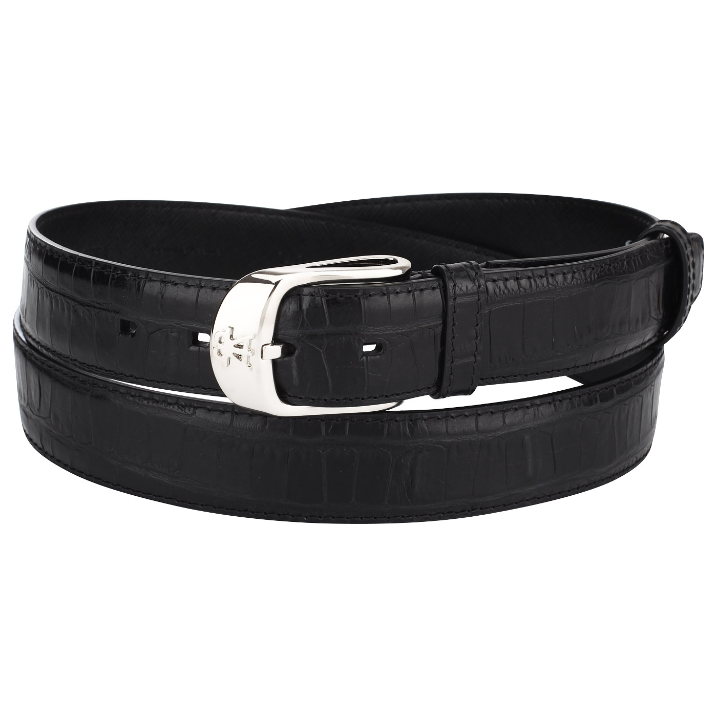 Neri Karra Ремень с отделкой под крокодила
