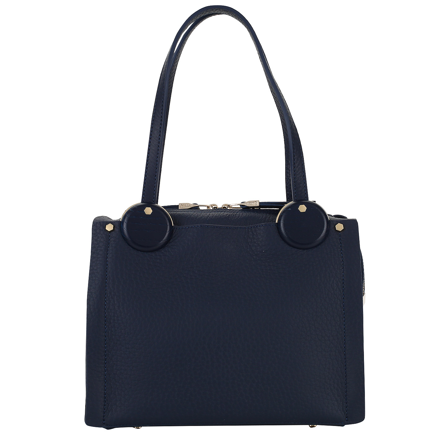 Gironacci Кожаная сумка на двойной молнии