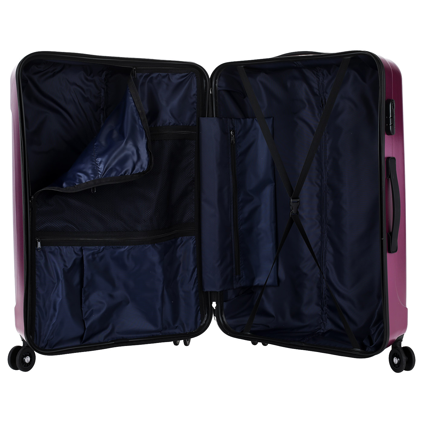 Чемодан большой L из ABS-пластика с кодовым замком Sun Voyage Elit