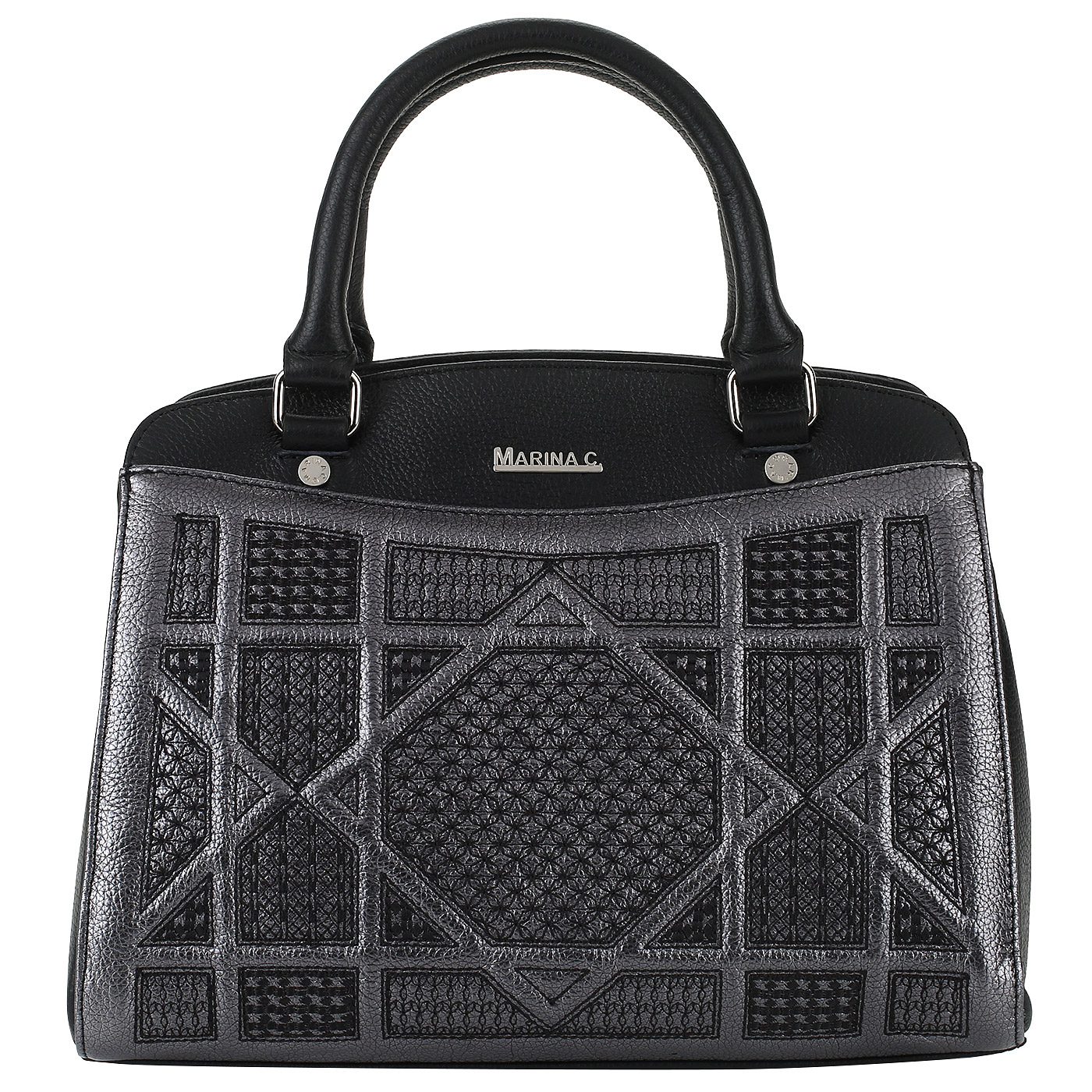 Marina Creazioni Кожаная сумка с ремешком