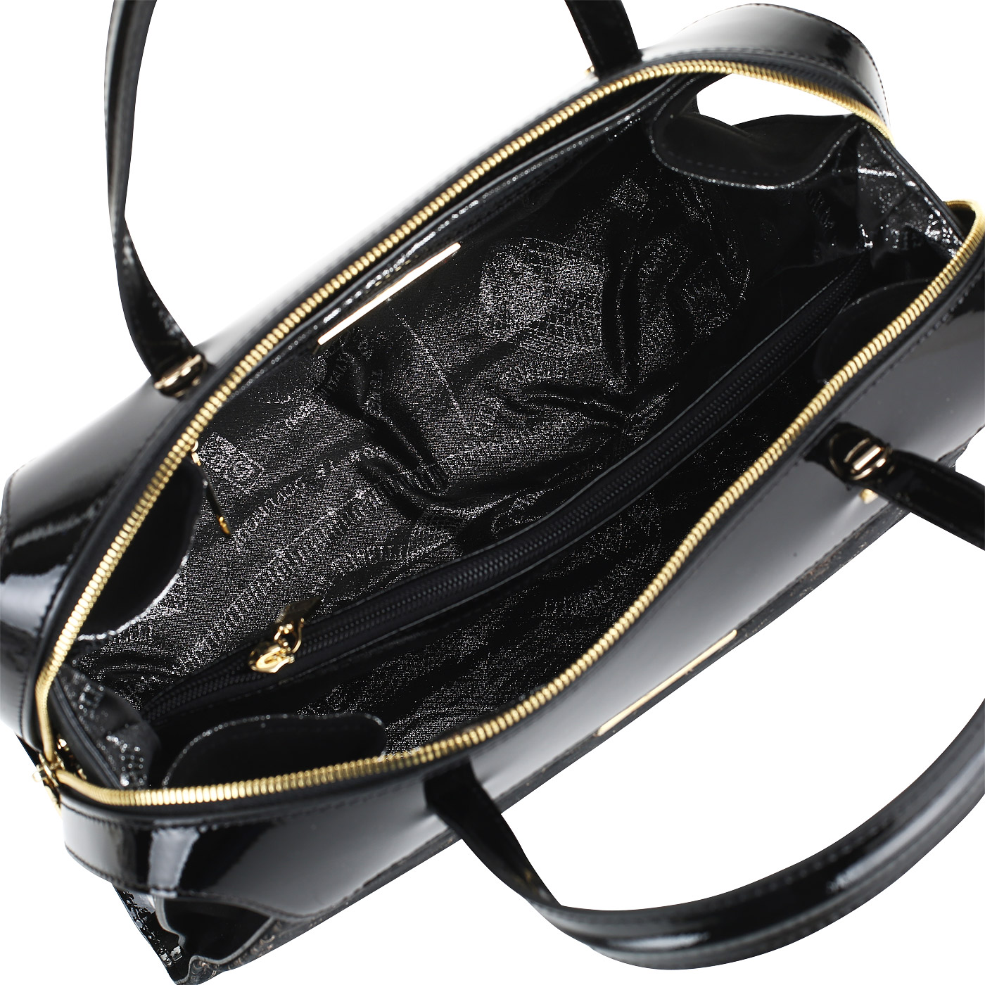 Вместительная сумка на двойной молнии Gilda Tonelli Vern Cap Fogl