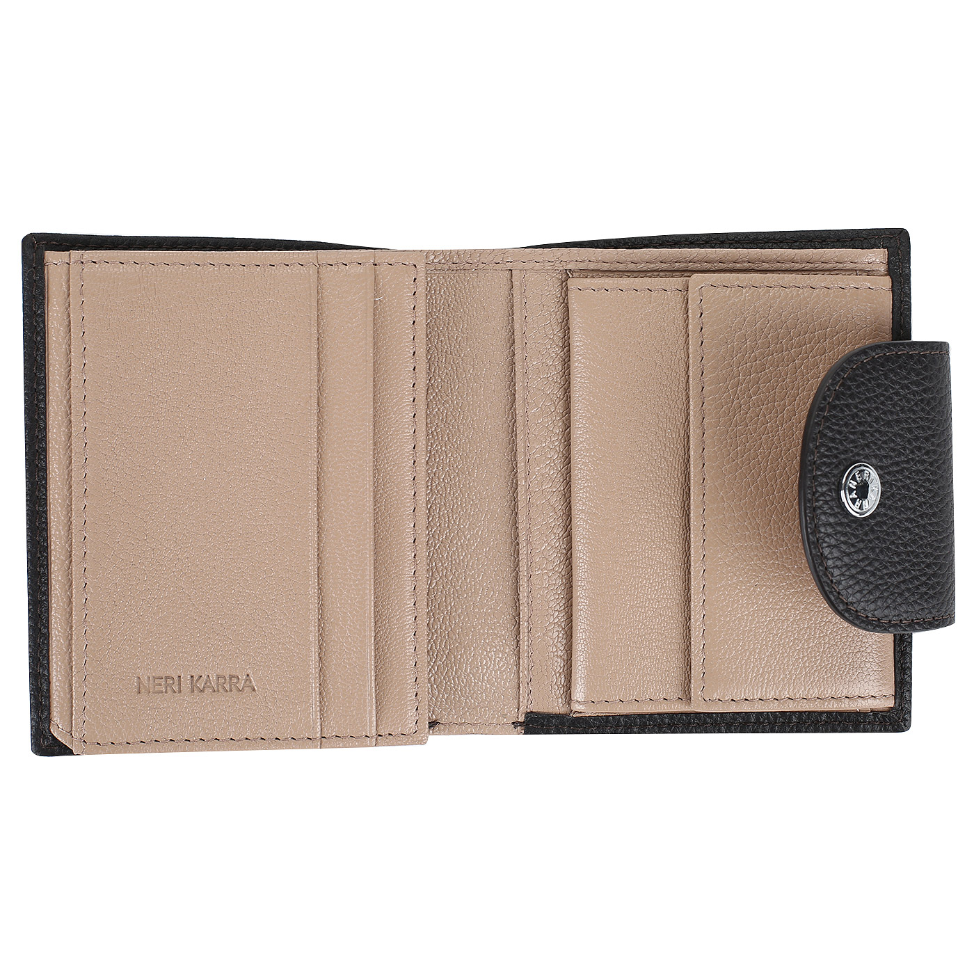 Кожаный кошелек с двумя отделами Neri Karra 